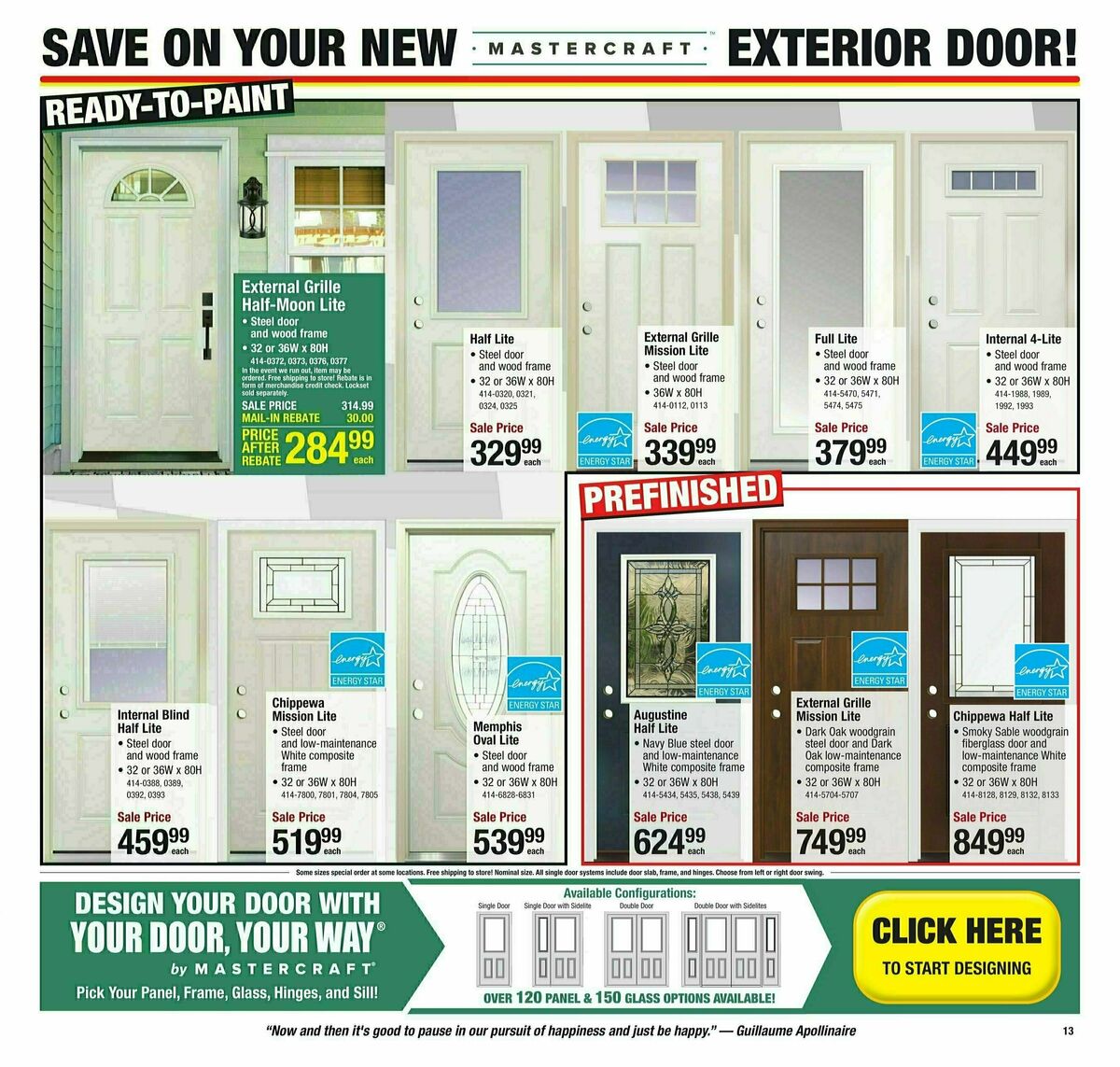 Menards Ready. Set. Save. Sale! Weekly Ad from February 7