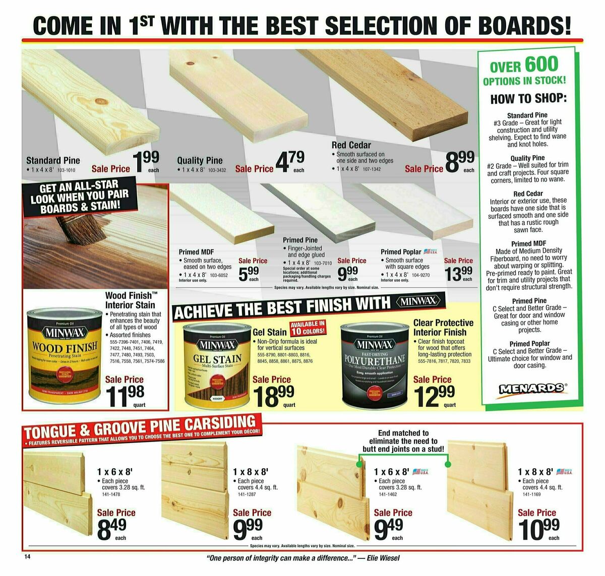 Menards Ready. Set. Save. Sale! Weekly Ad from February 7