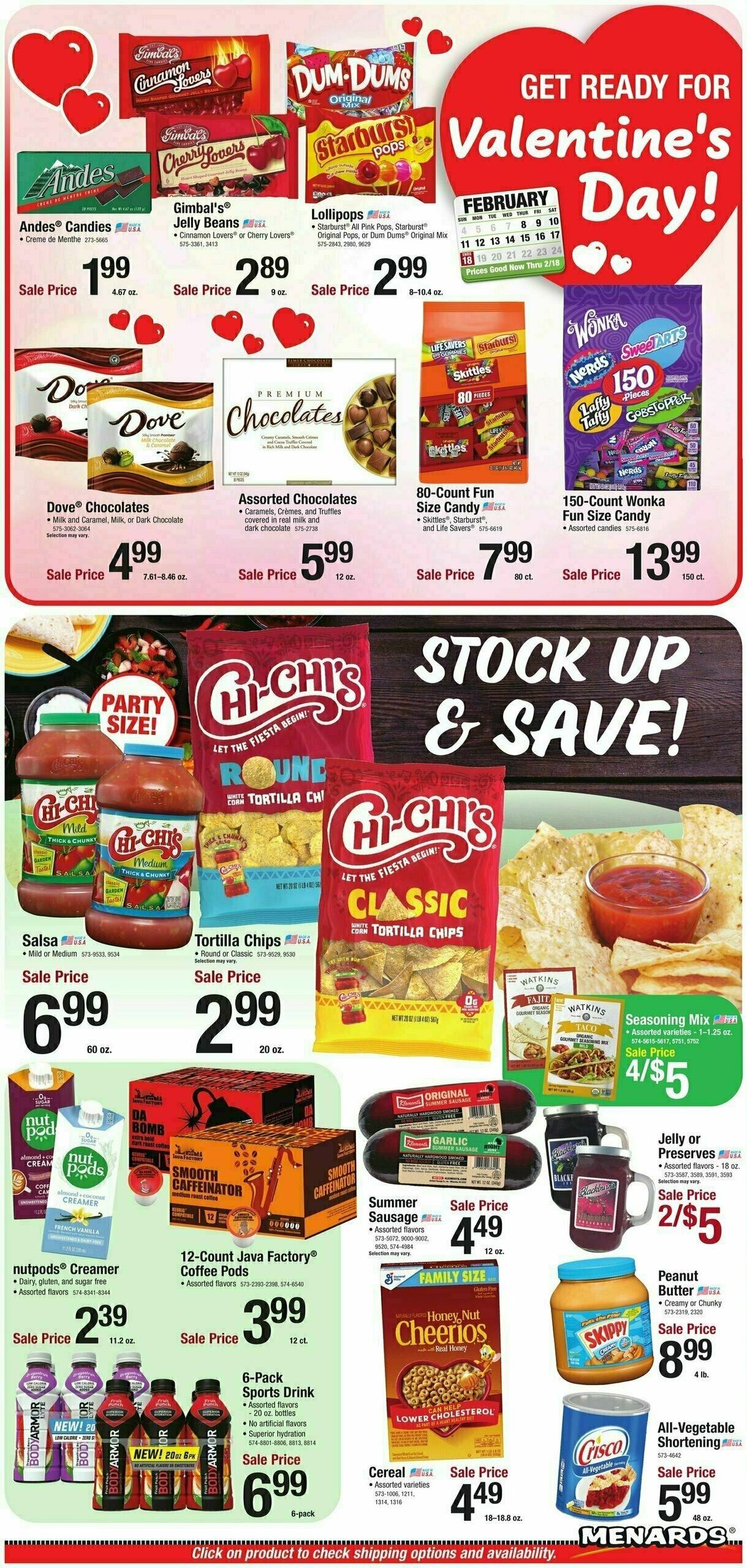 Menards Home Essentials Weekly Ad from February 7