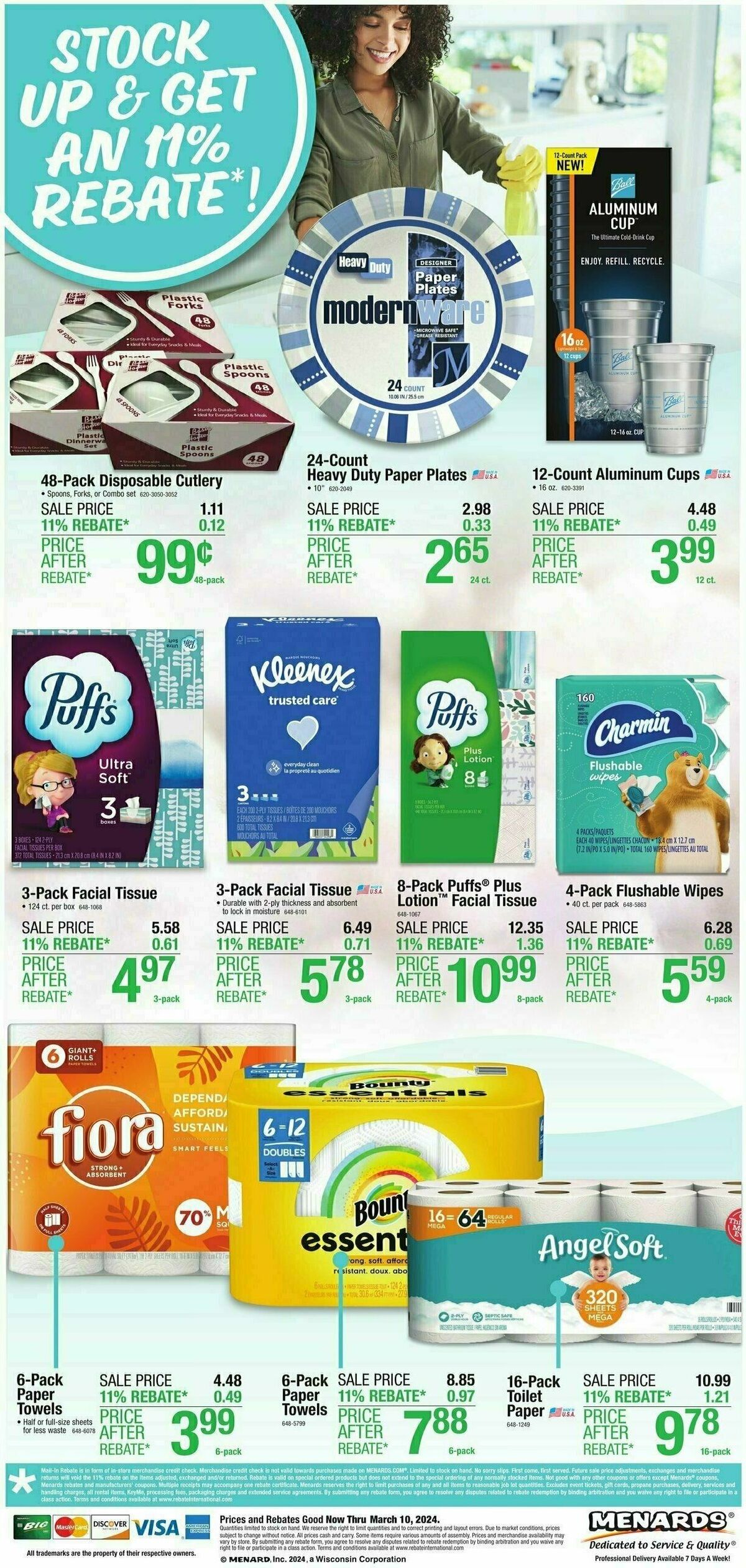 Menards Home Essentials Weekly Ad from February 28