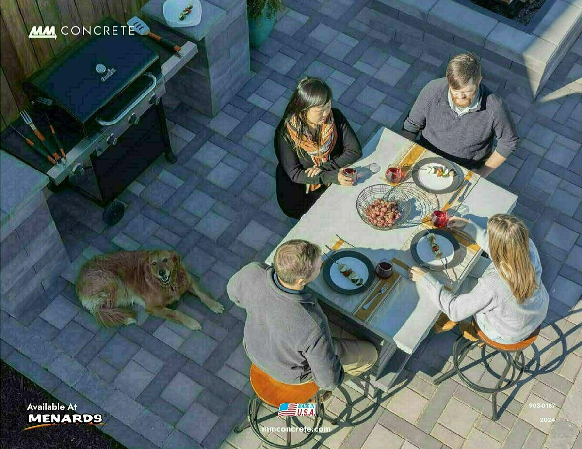 Menards 2024 Outdoor Living Block Catalog Weekly Ad from March 14