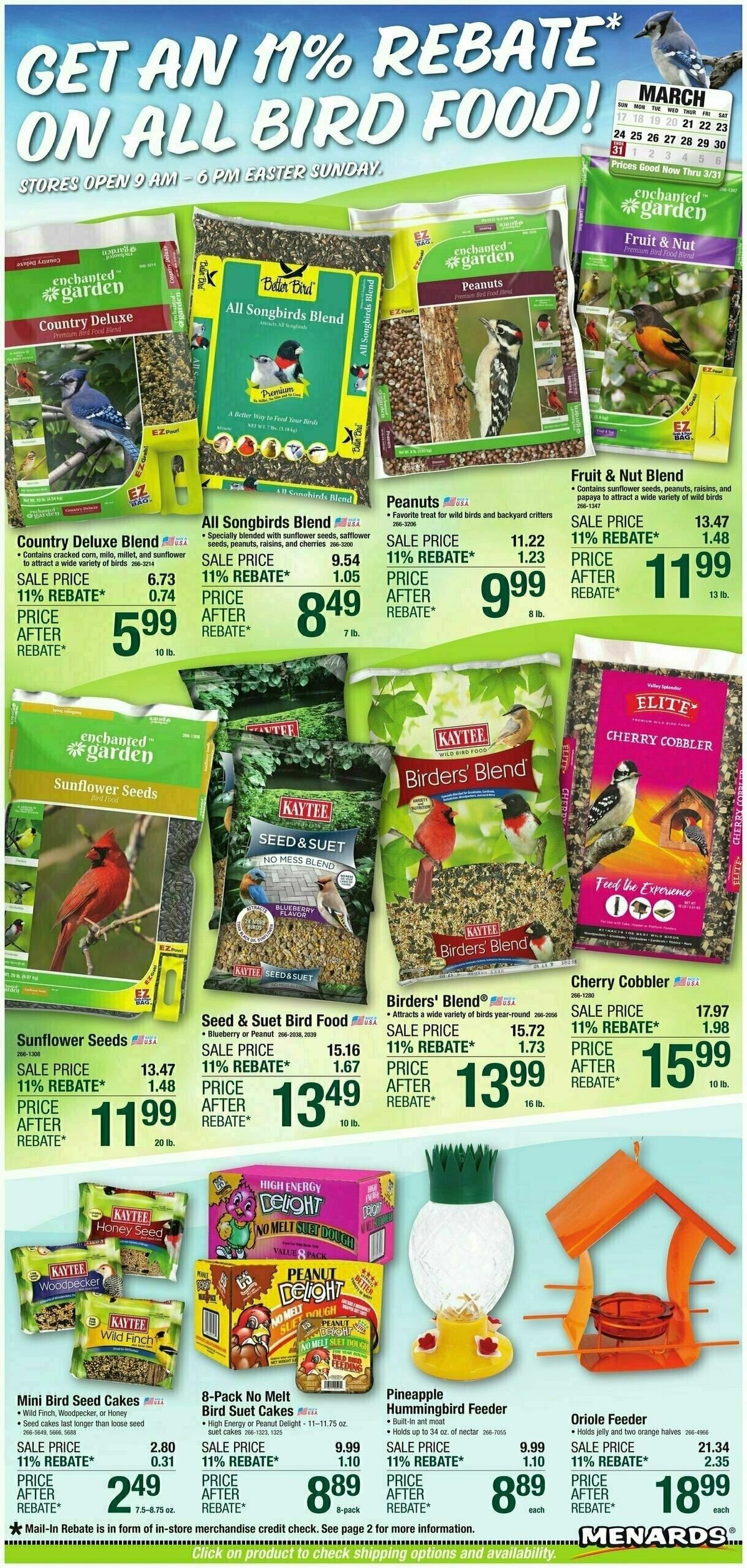 Menards Home Essentials Weekly Ad from March 20
