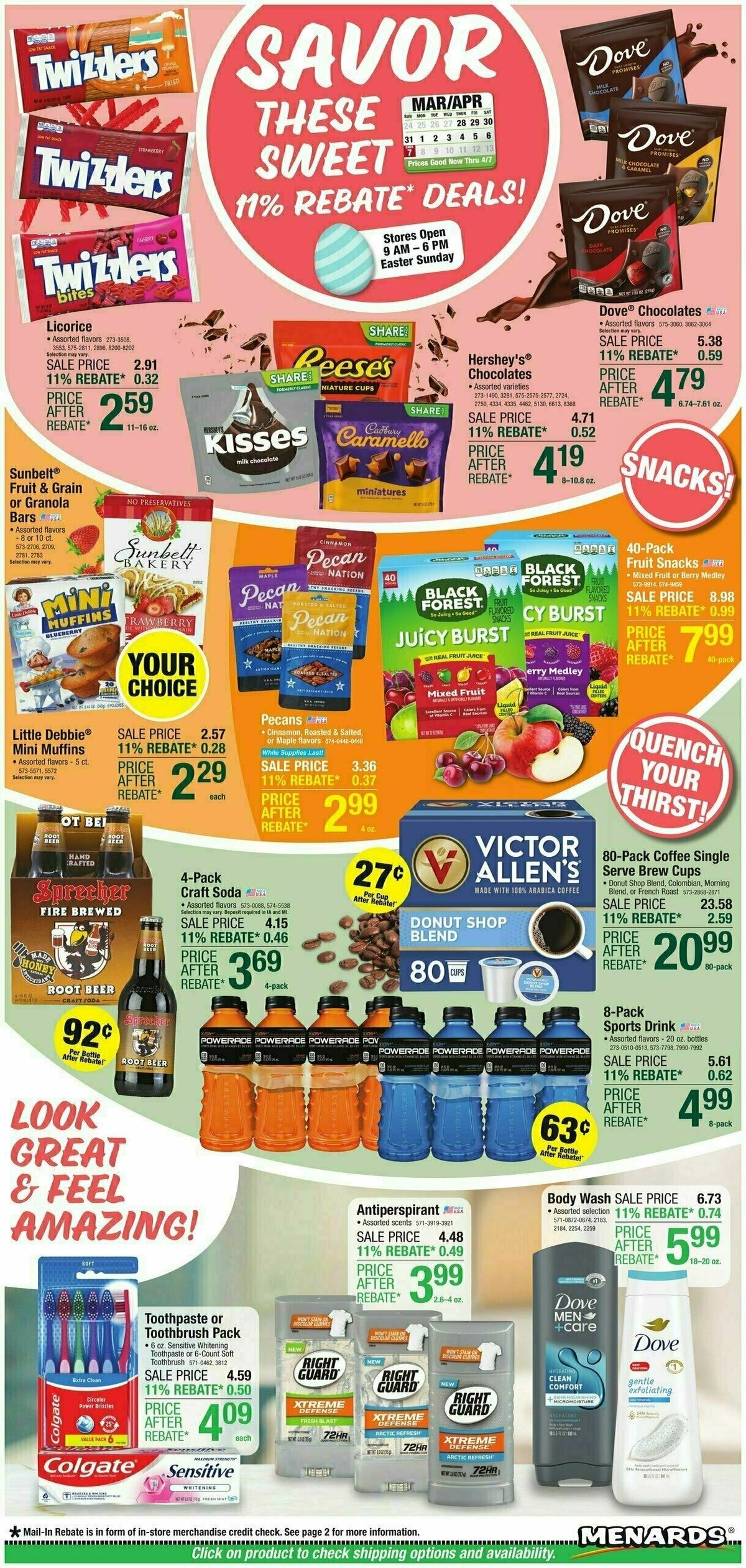 Menards Home Essentials Weekly Ad from March 27