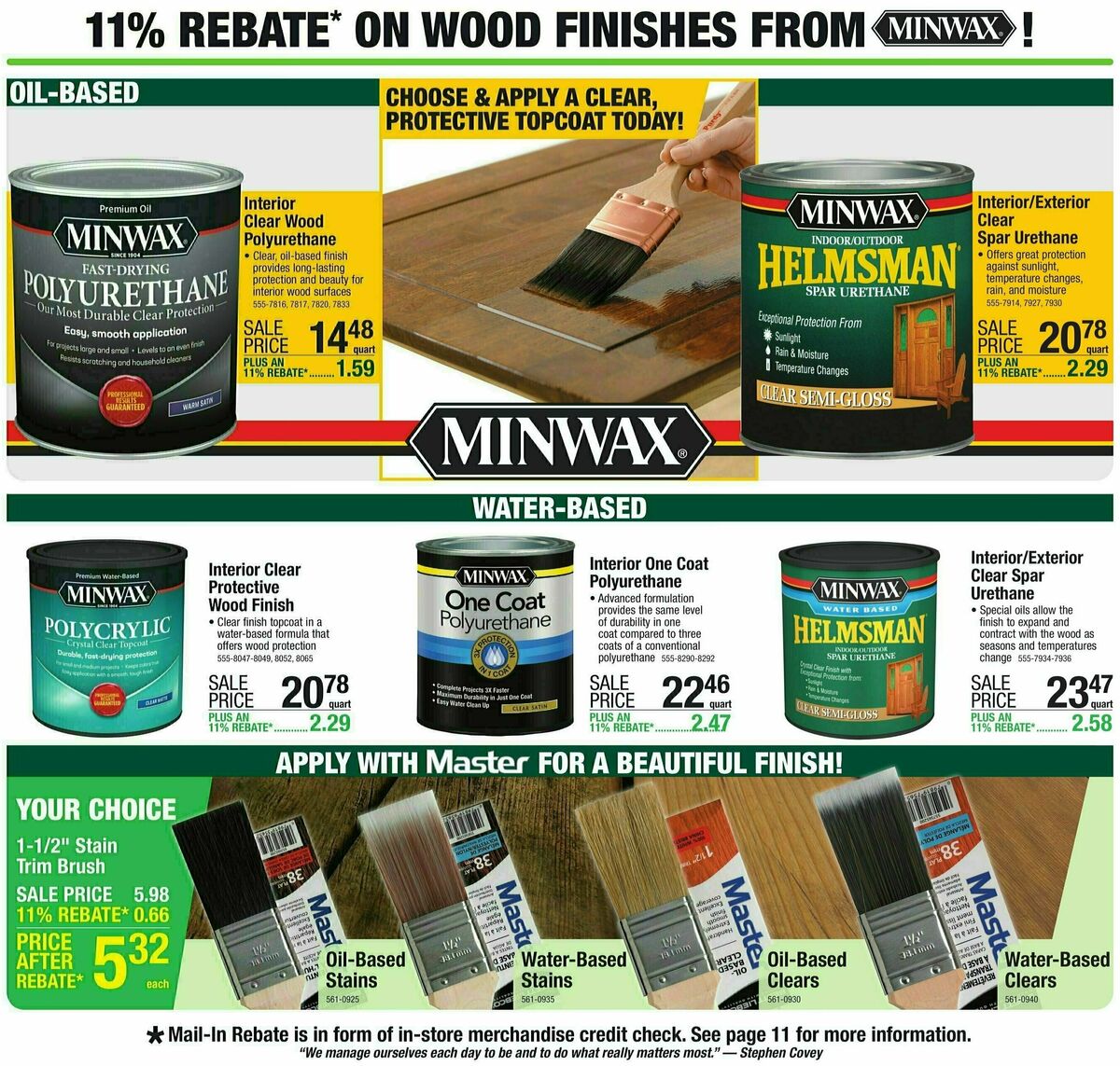 Menards 11% Rebate Sale Weekly Ad from March 27