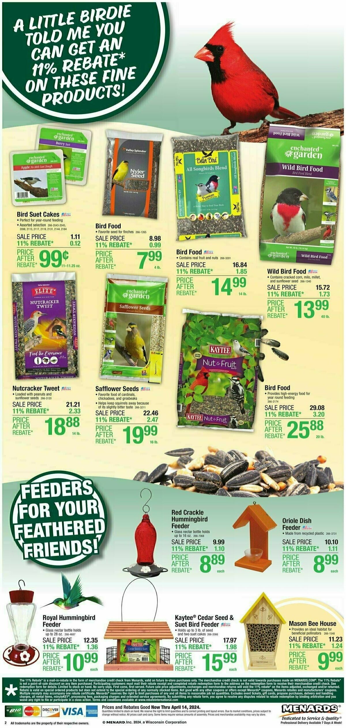 Menards Home Essentials Weekly Ad from April 3