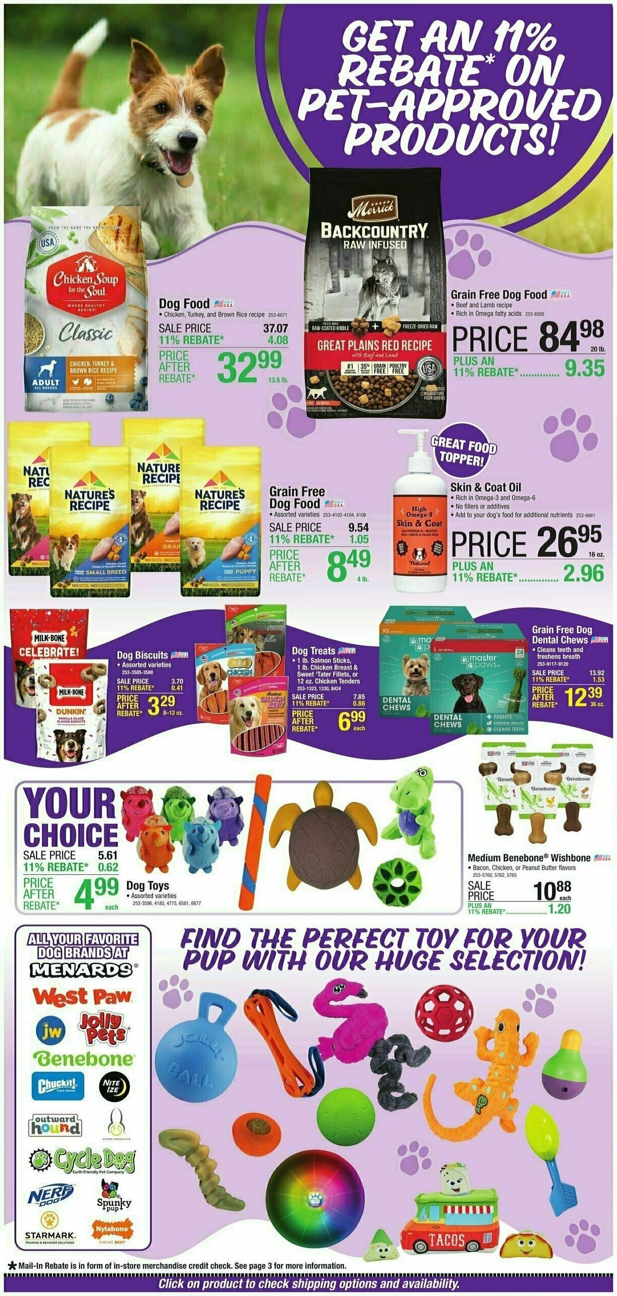 Menards Home Essentials Weekly Ad from April 10