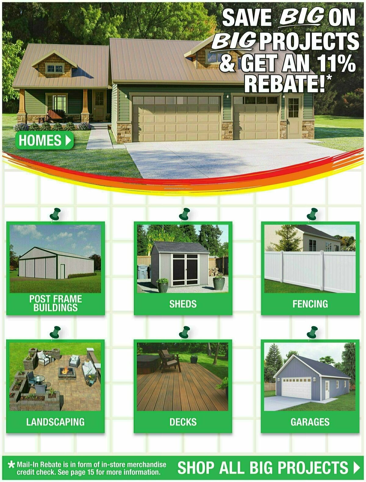 Menards 11% Rebate Sale Weekly Ad from April 10