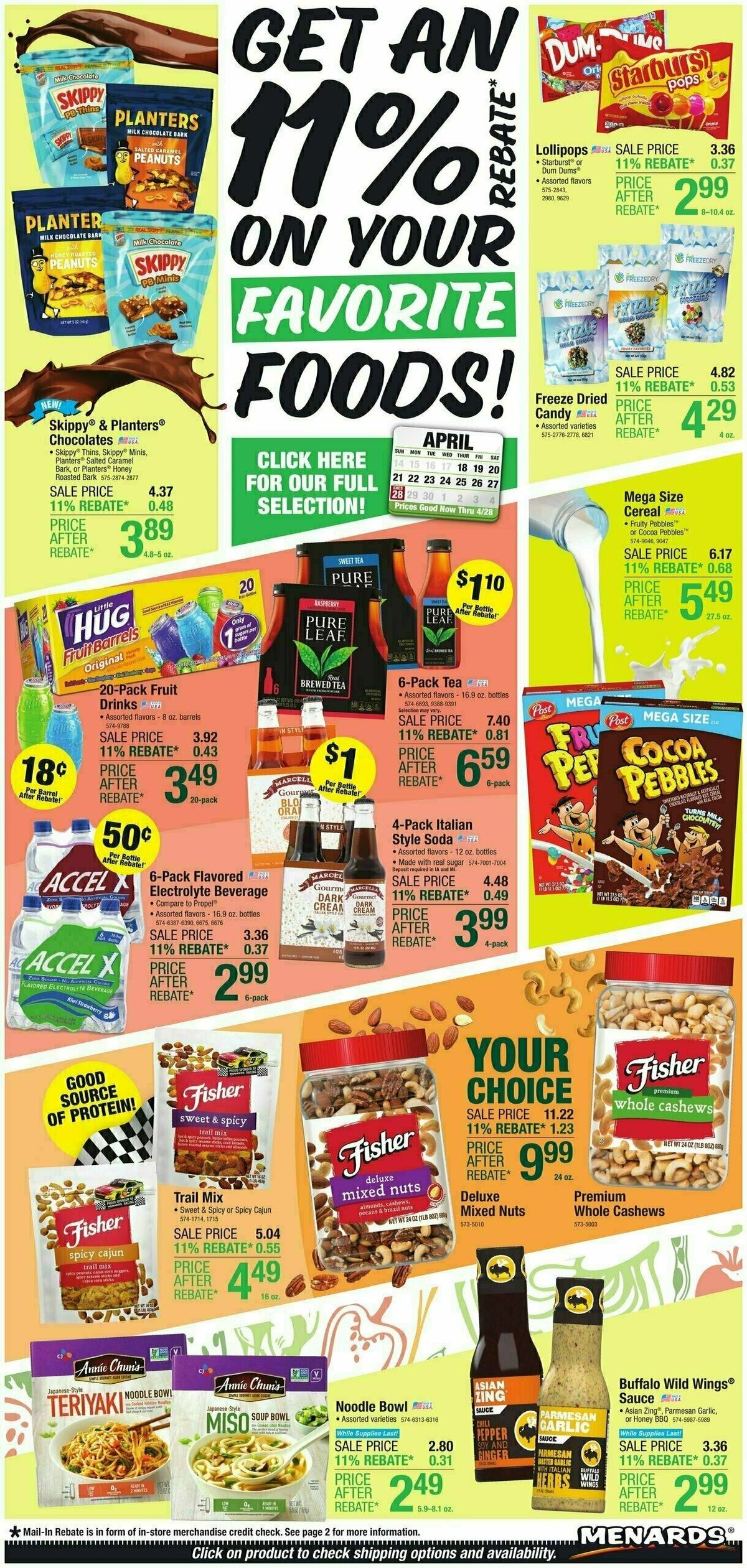 Menards Home Essentials Weekly Ad from April 17