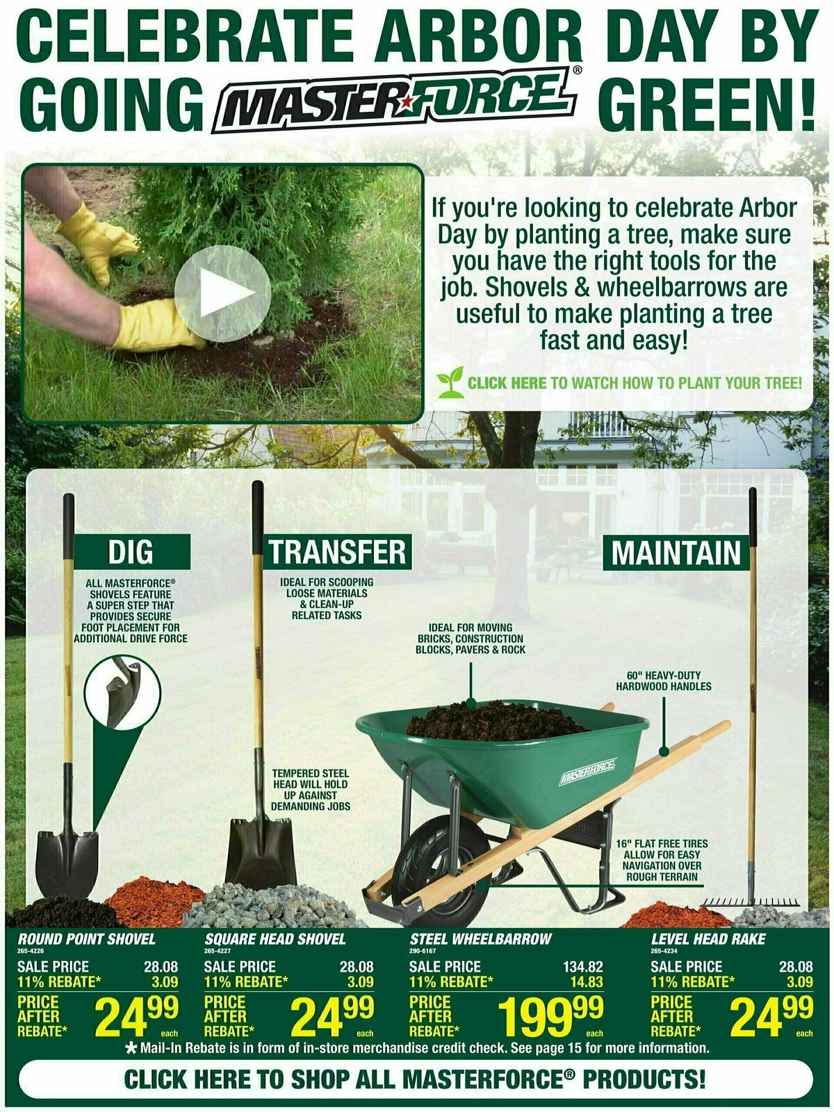 Menards 11% Rebate Sale Weekly Ad from April 17