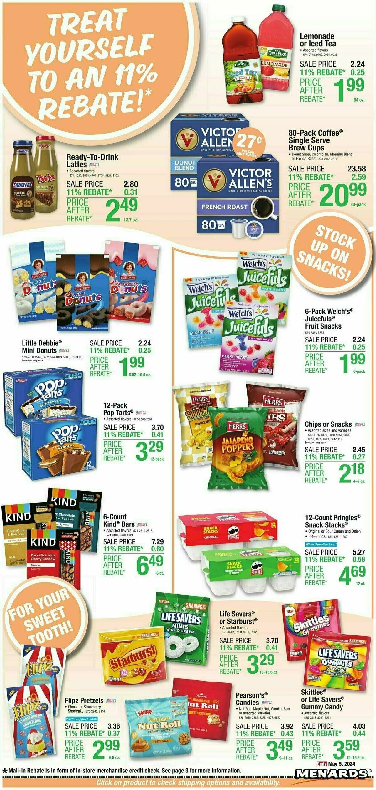 Menards Home Essentials Weekly Ad from April 24