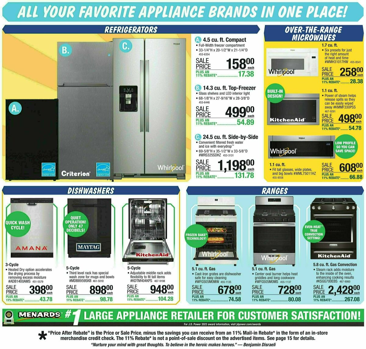 Menards Weekly Ad from June 19