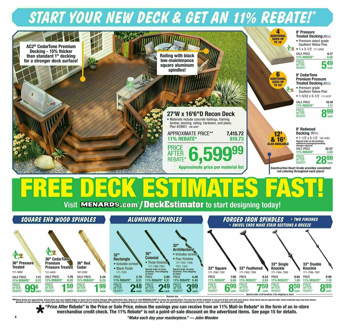 Menards Weekly Ad from June 19