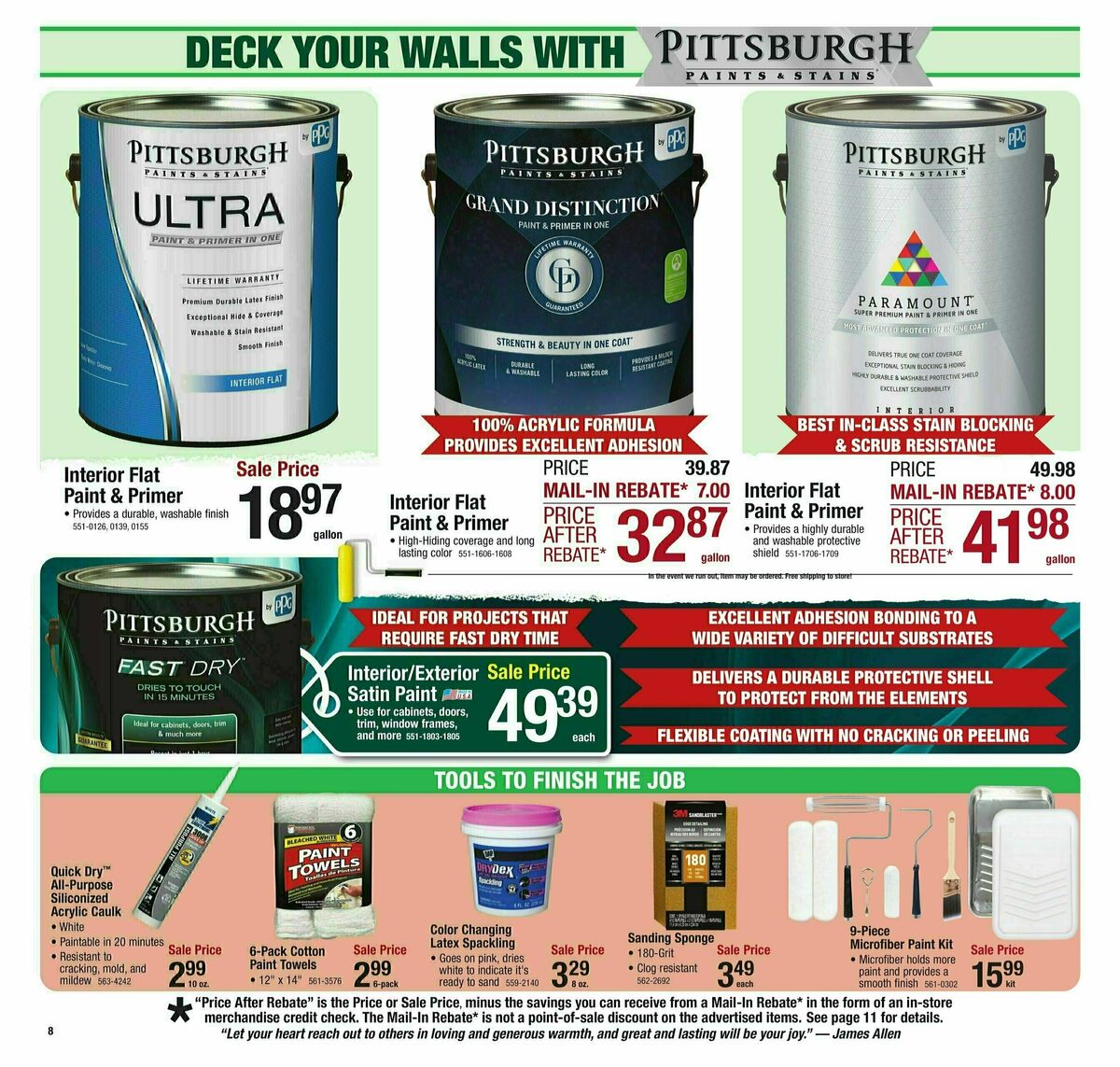 Menards Home For Christmas Sale Weekly Ad from December 4