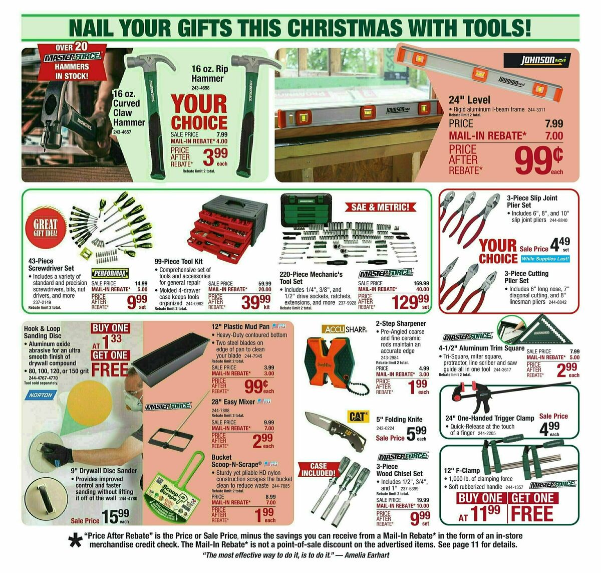Menards Home For Christmas Sale Weekly Ad from December 4