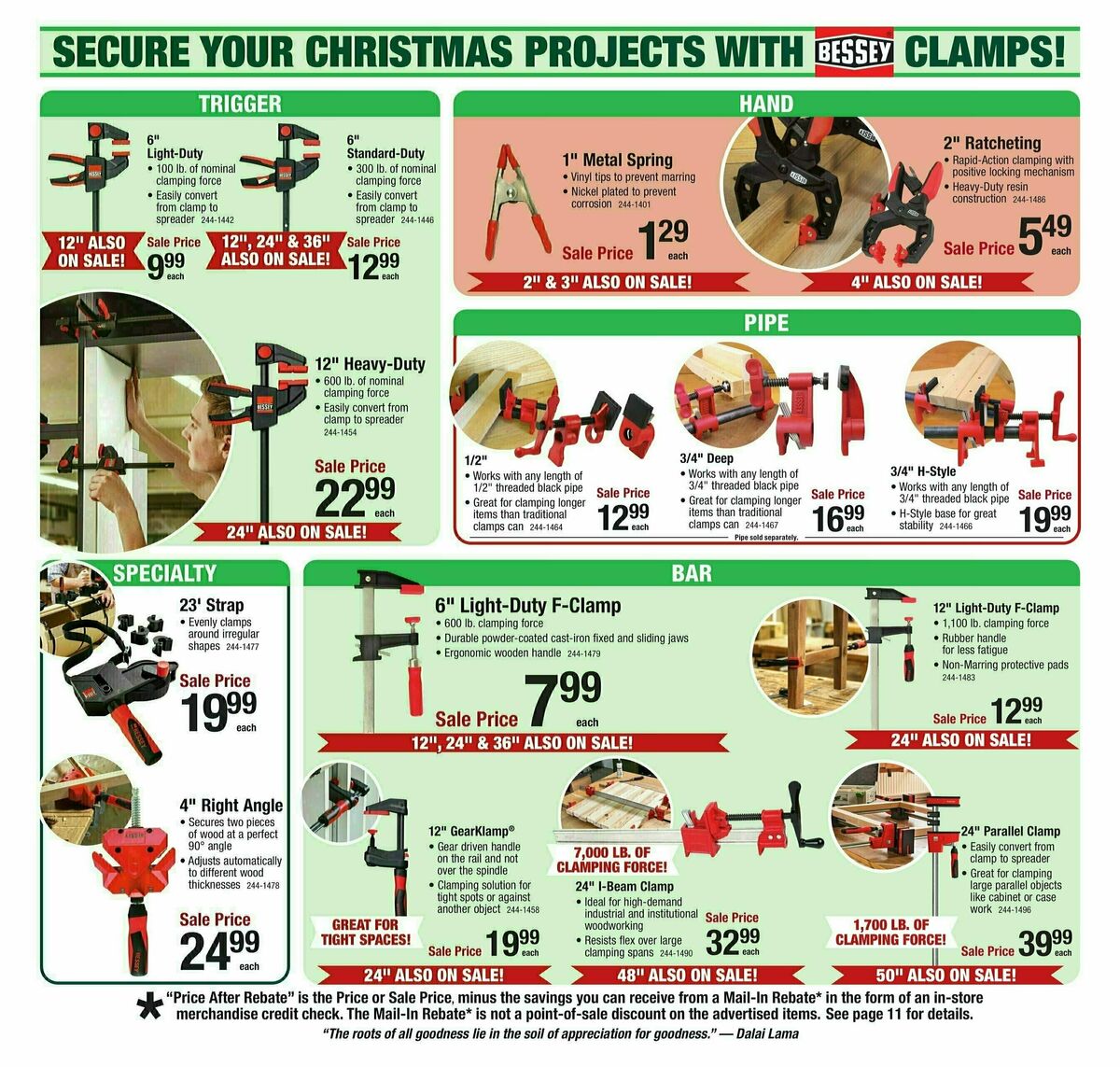 Menards Home For Christmas Sale Weekly Ad from December 4