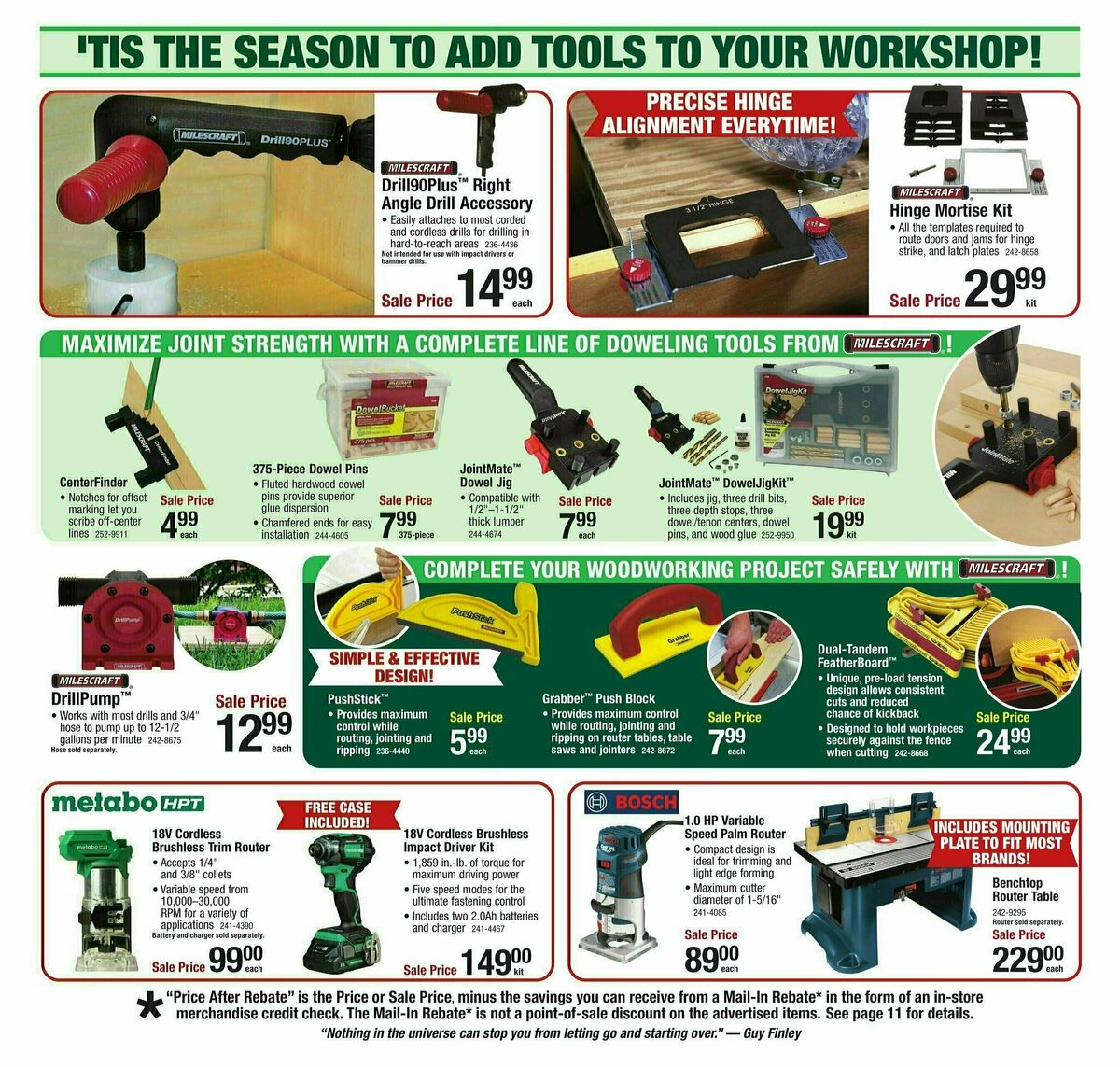Menards Home For Christmas Sale Weekly Ad from December 4