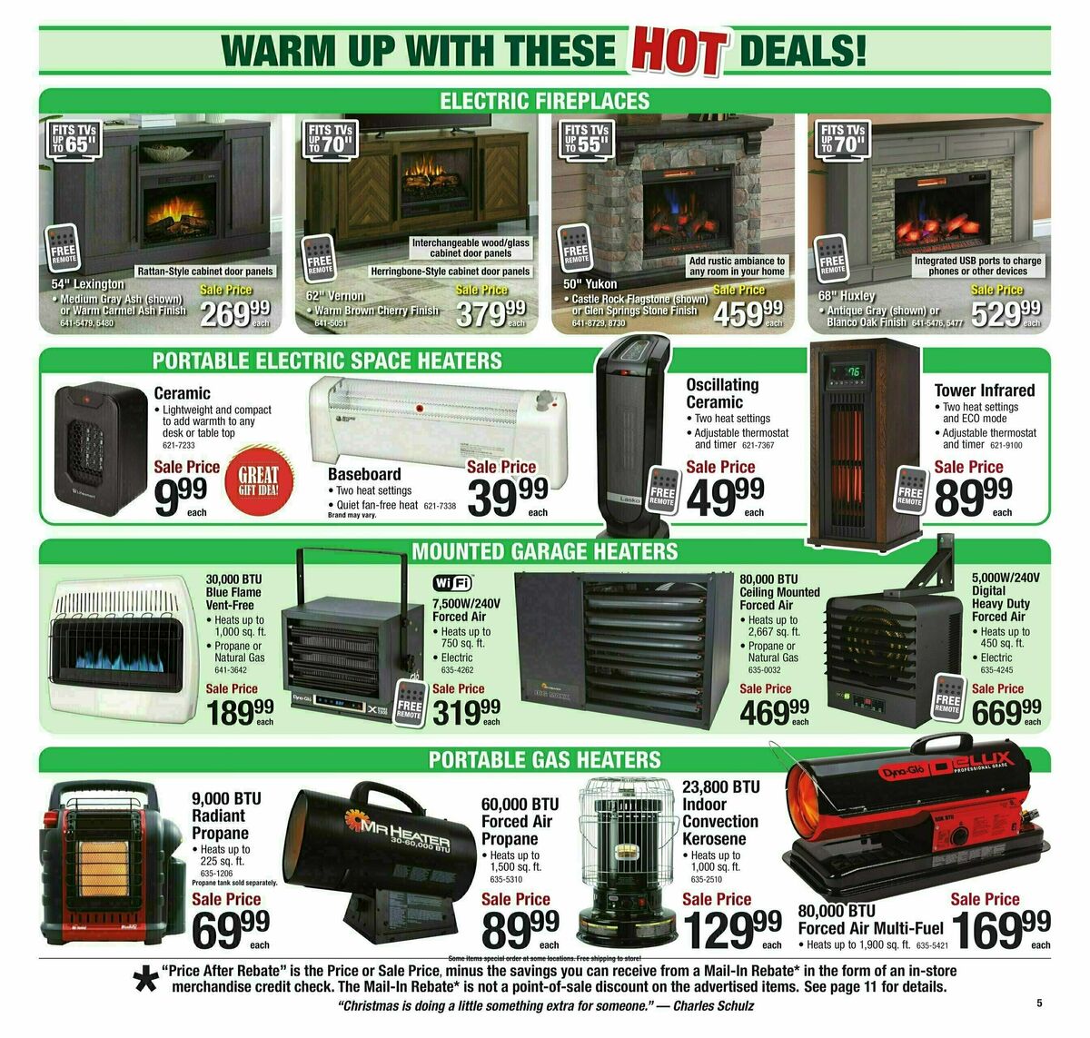 Menards Home For Christmas Sale Weekly Ad from December 4