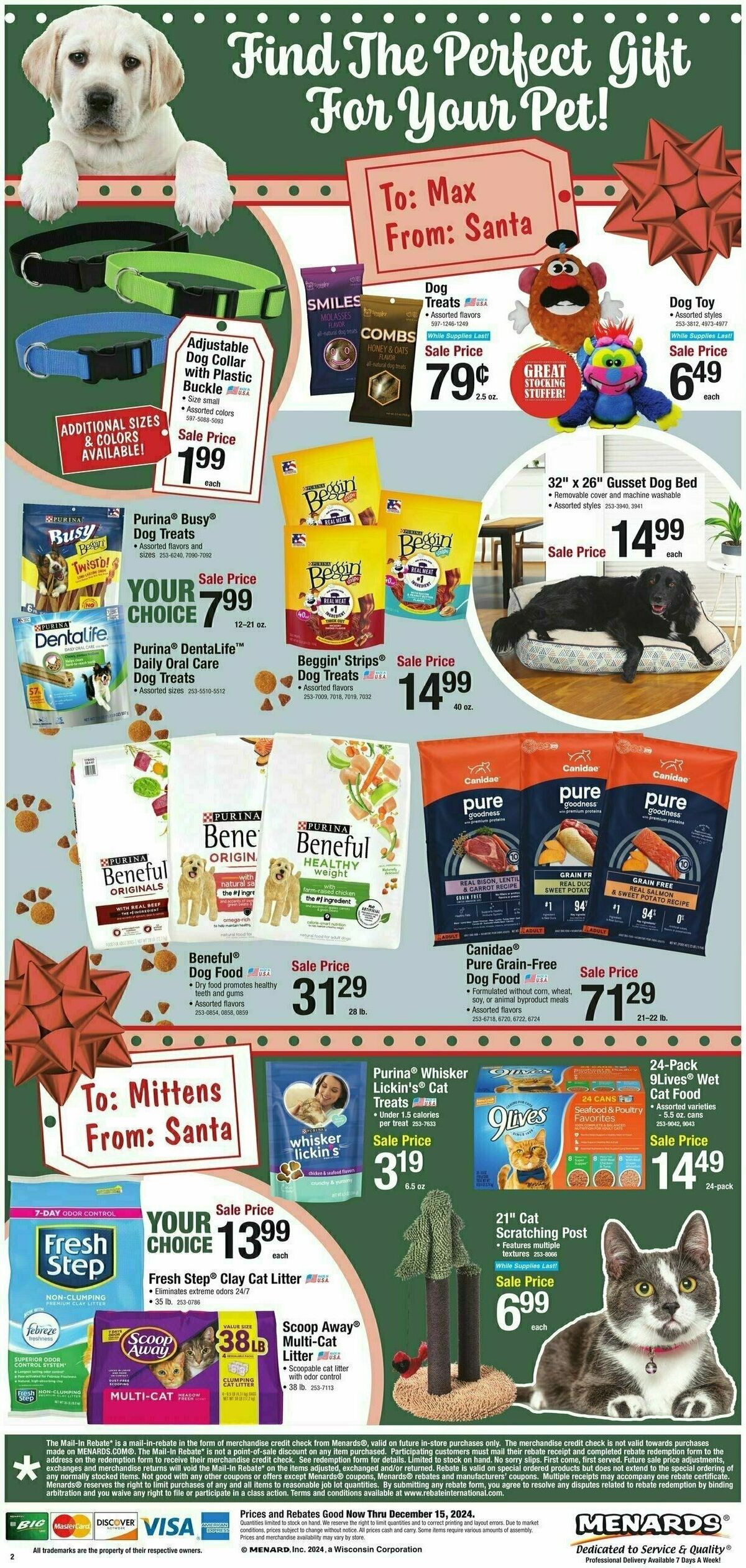 Menards Home Essentials Weekly Ad from December 4