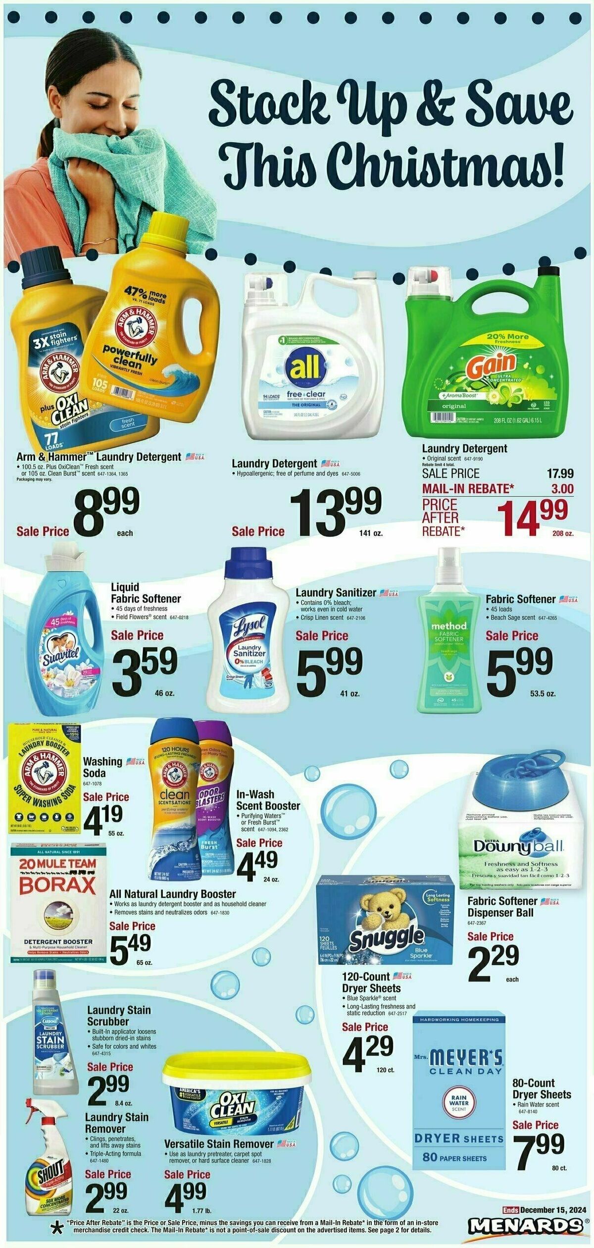 Menards Home Essentials Weekly Ad from December 4