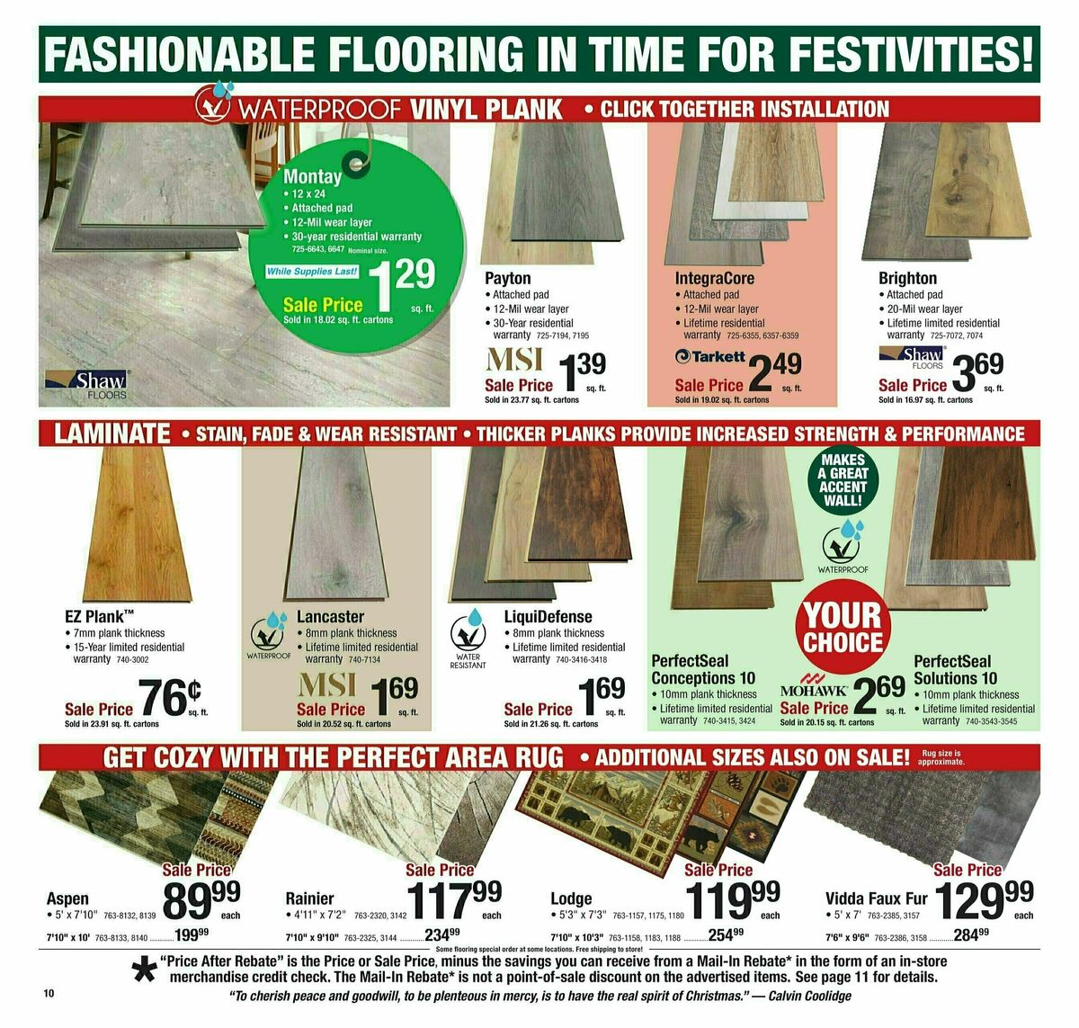 Menards Last Minute Gift Sale Weekly Ad from December 11