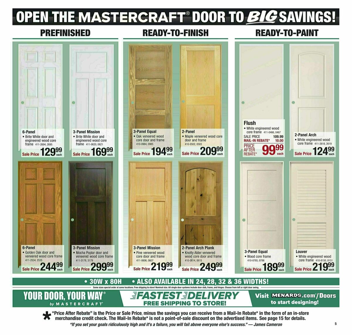 Menards Weekly Ad from December 18