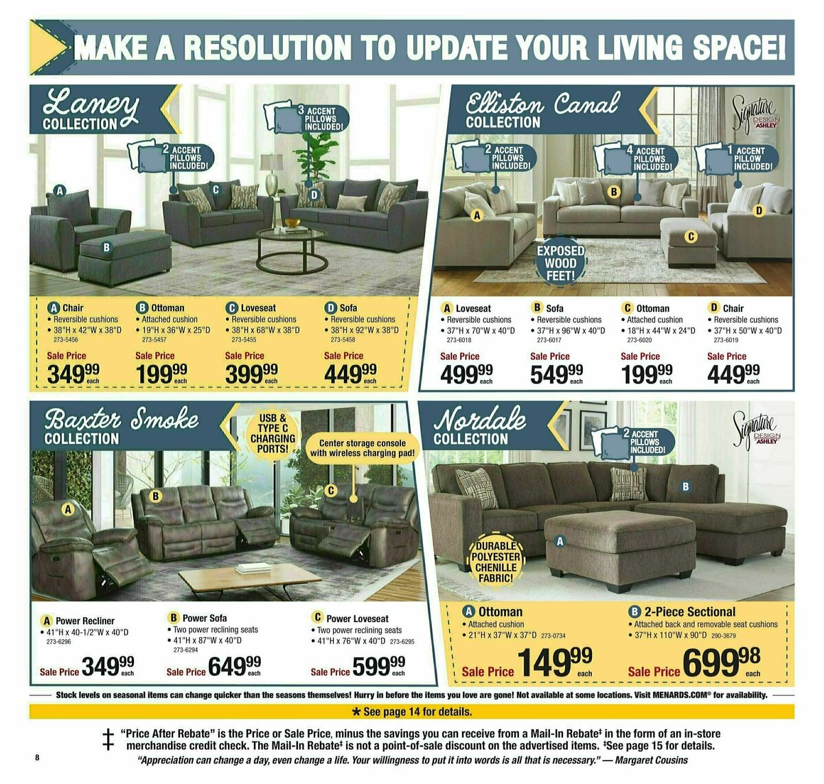 Menards Weekly Ad from January 1