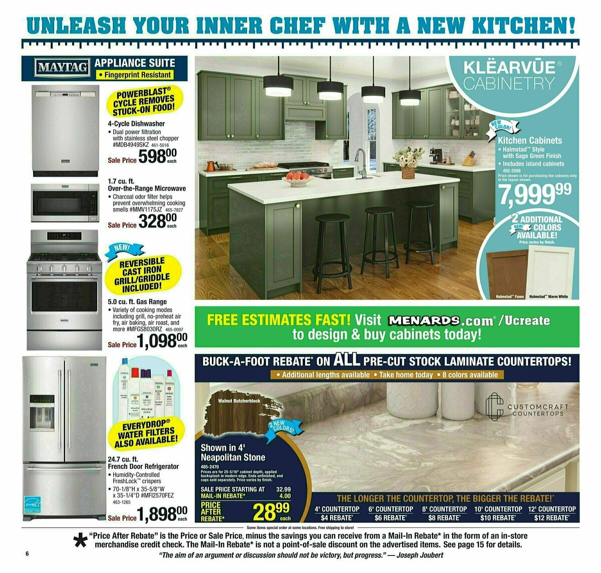 Menards Weekly Ad from January 13
