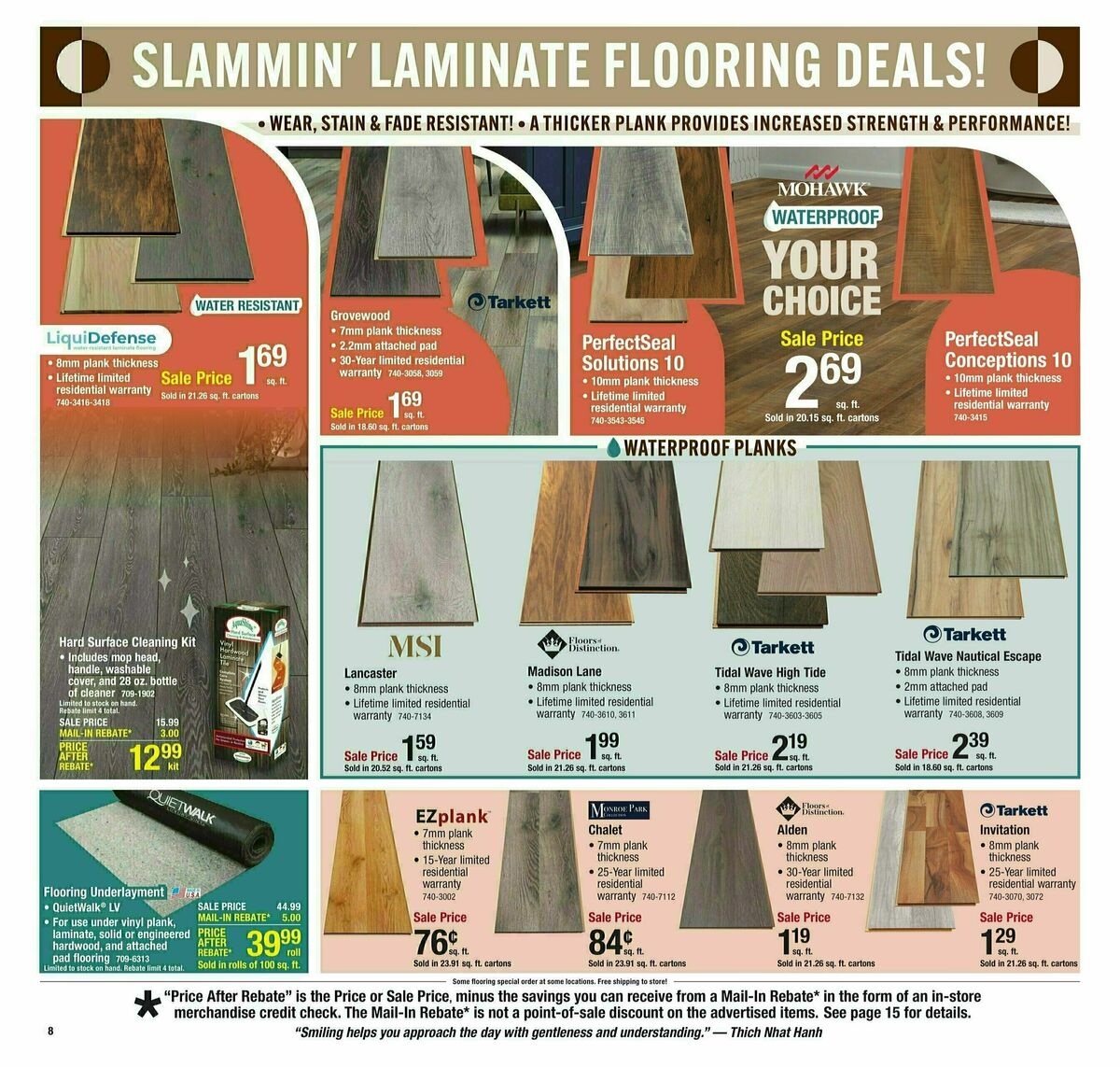 Menards Weekly Ad from January 13