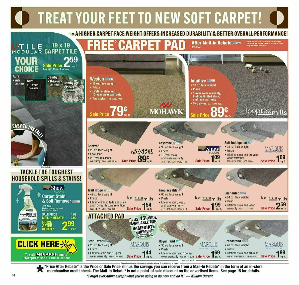 Menards Weekly Ad from January 13