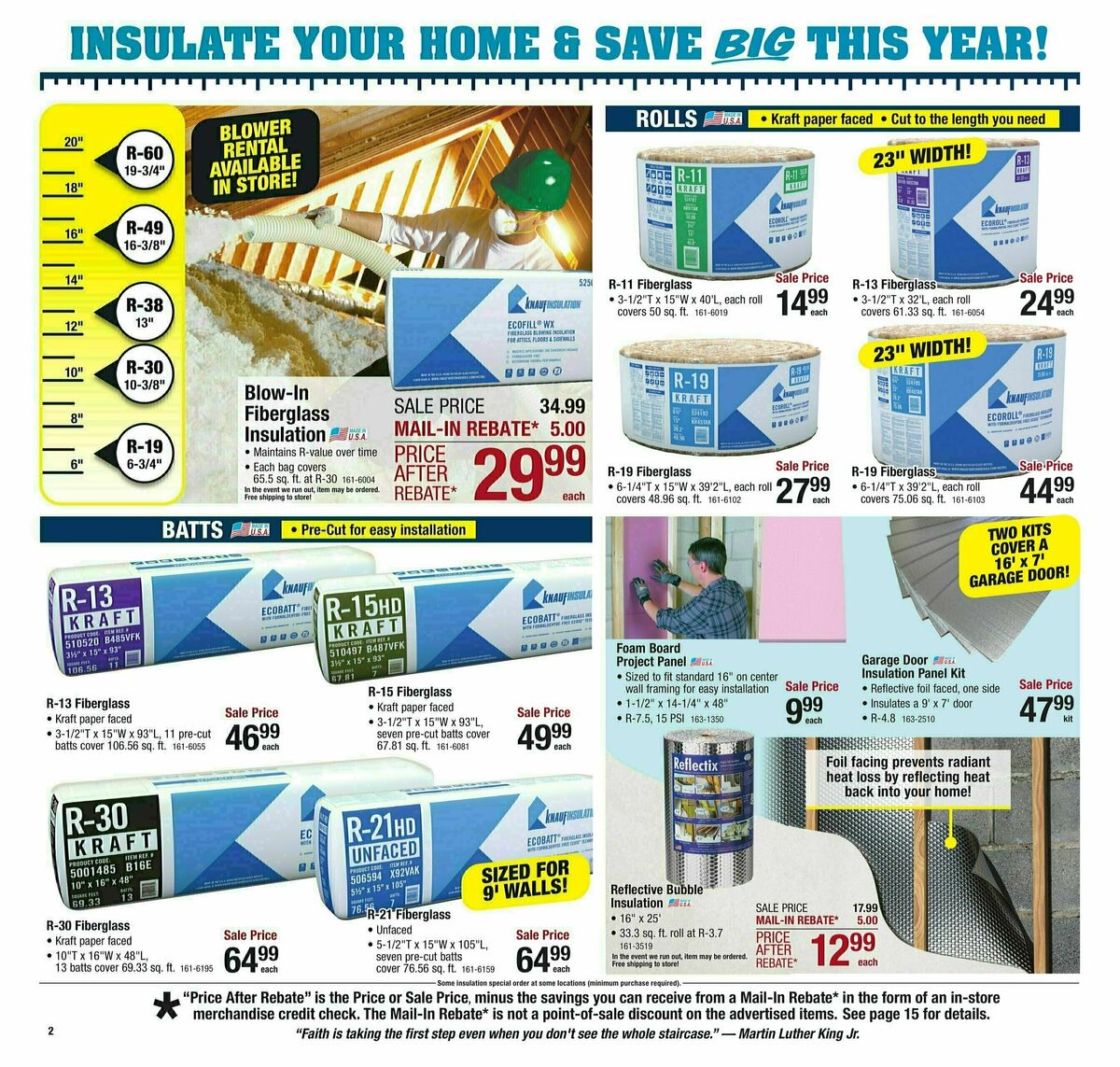 Menards Weekly Ad from January 13