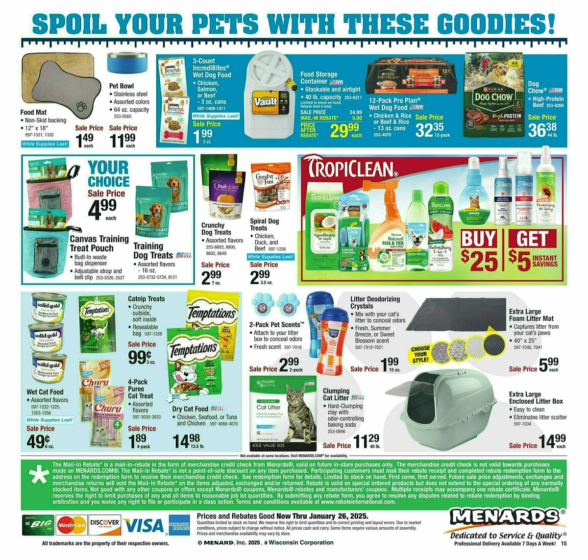 Menards Weekly Ad from January 13
