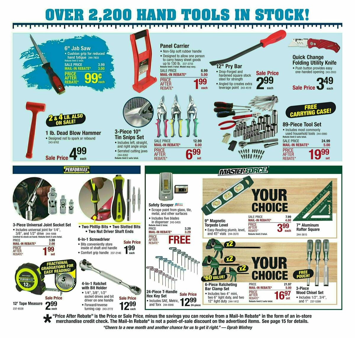 Menards Weekly Ad from January 13