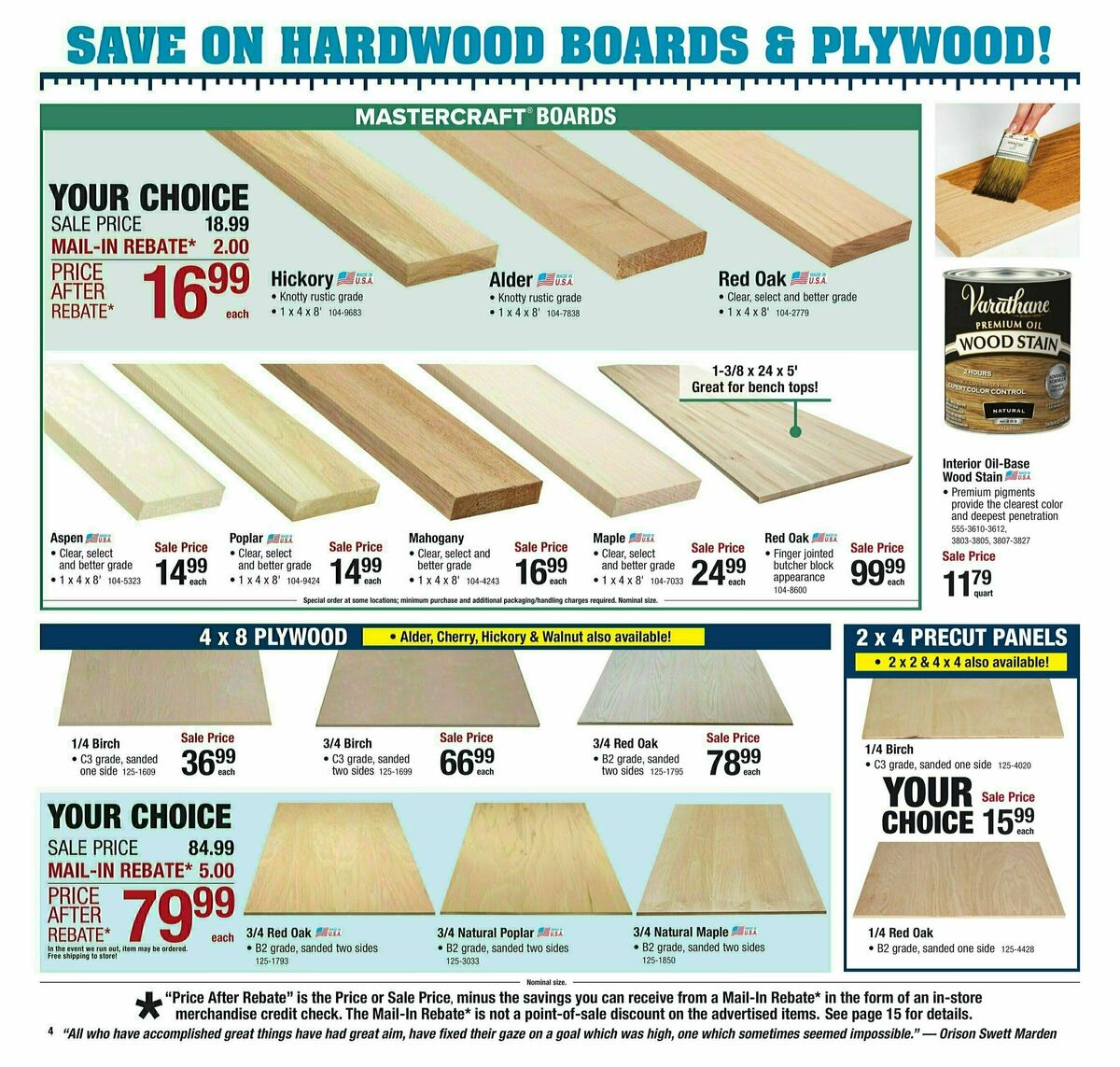 Menards Weekly Ad from January 13