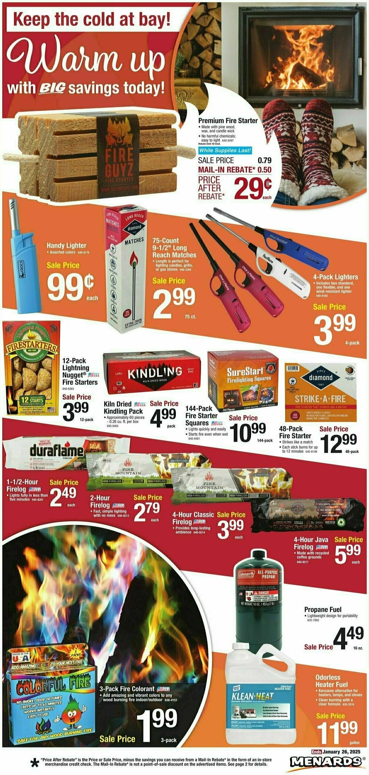 Menards Home Essentials Weekly Ad from January 13