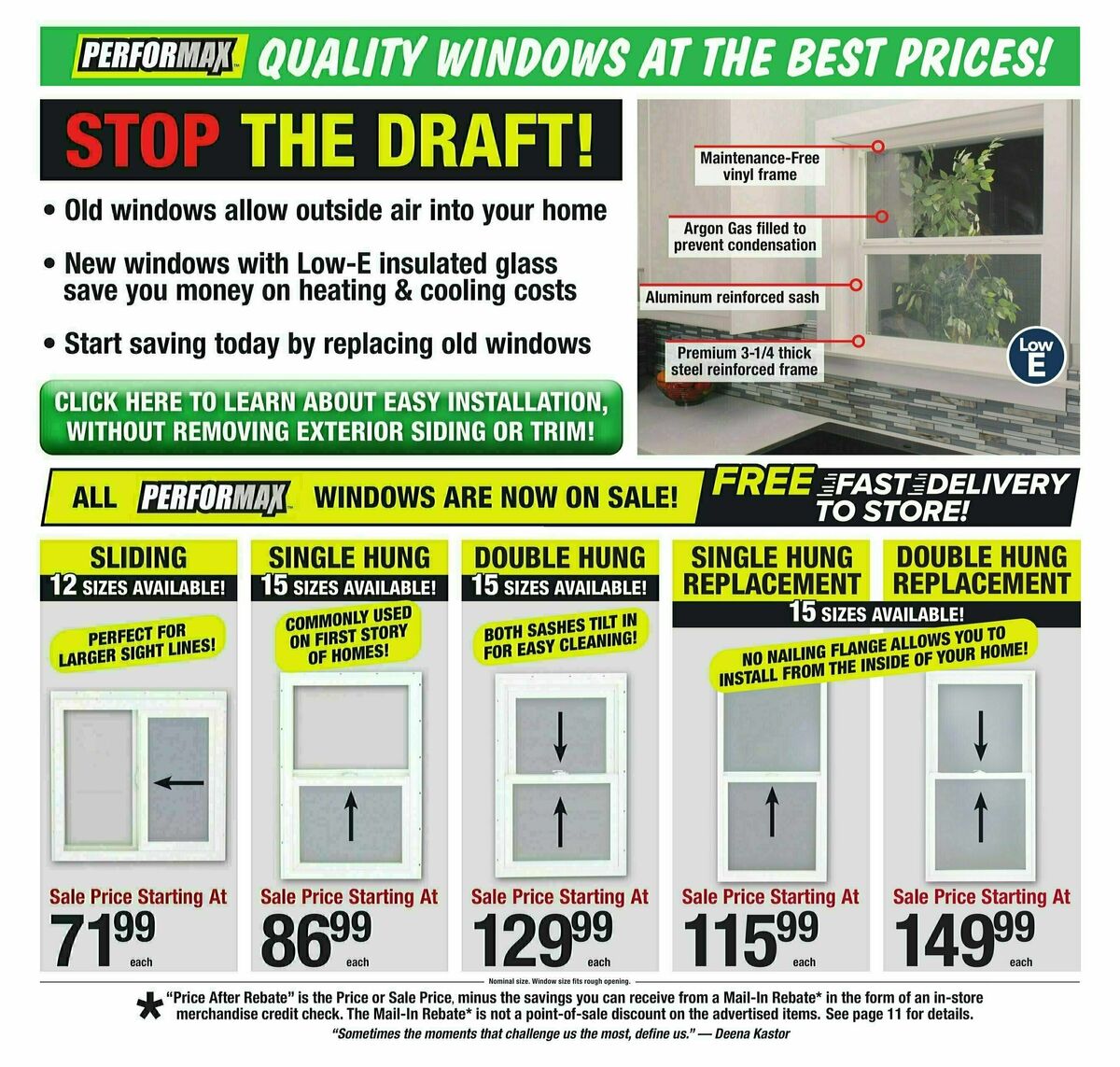 Menards Weekly Ad from January 22