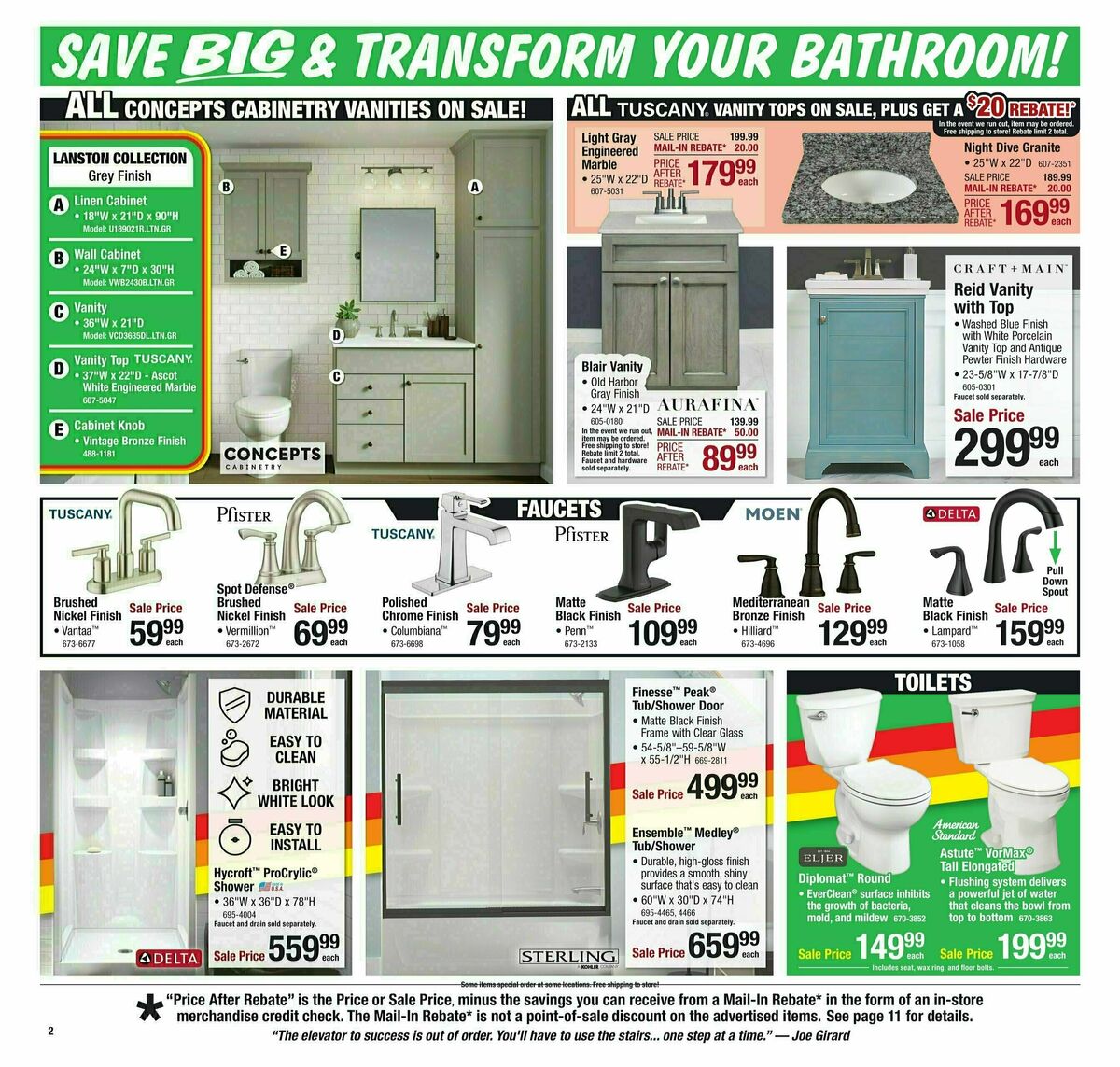 Menards Weekly Ad from January 22