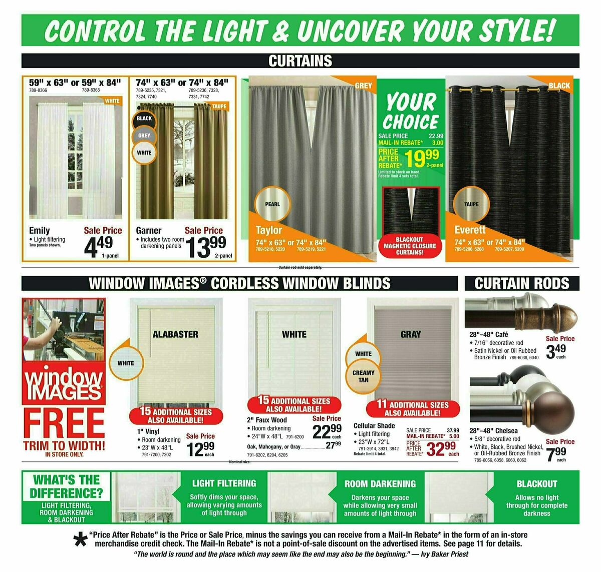 Menards Weekly Ad from January 22
