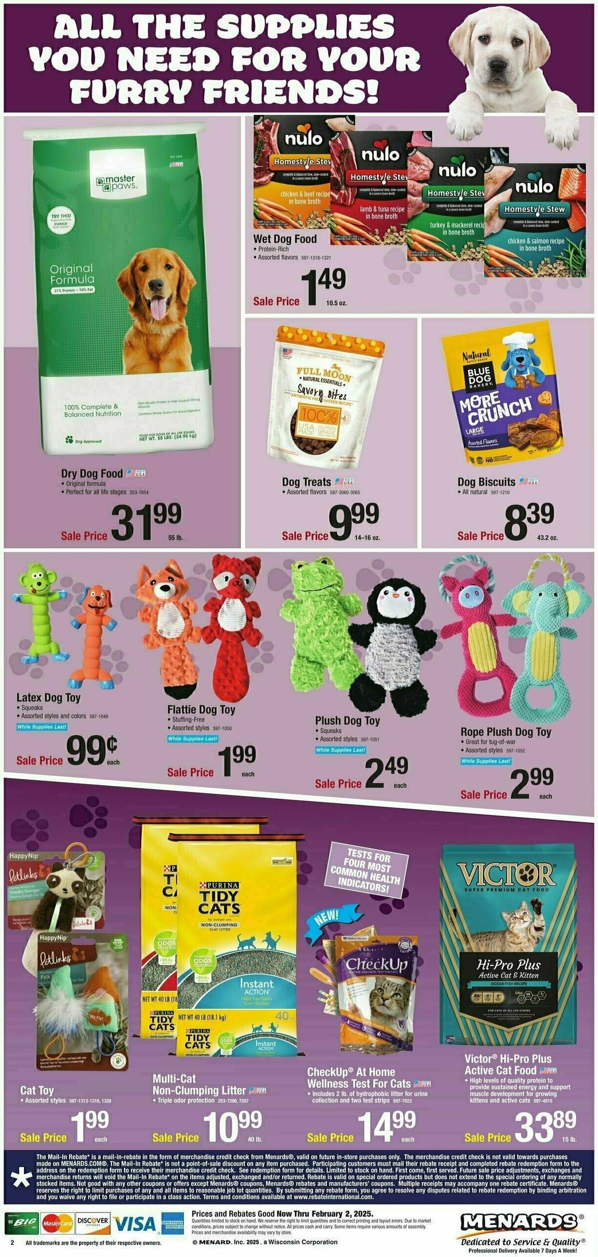 Menards Home Essentials Weekly Ad from January 22