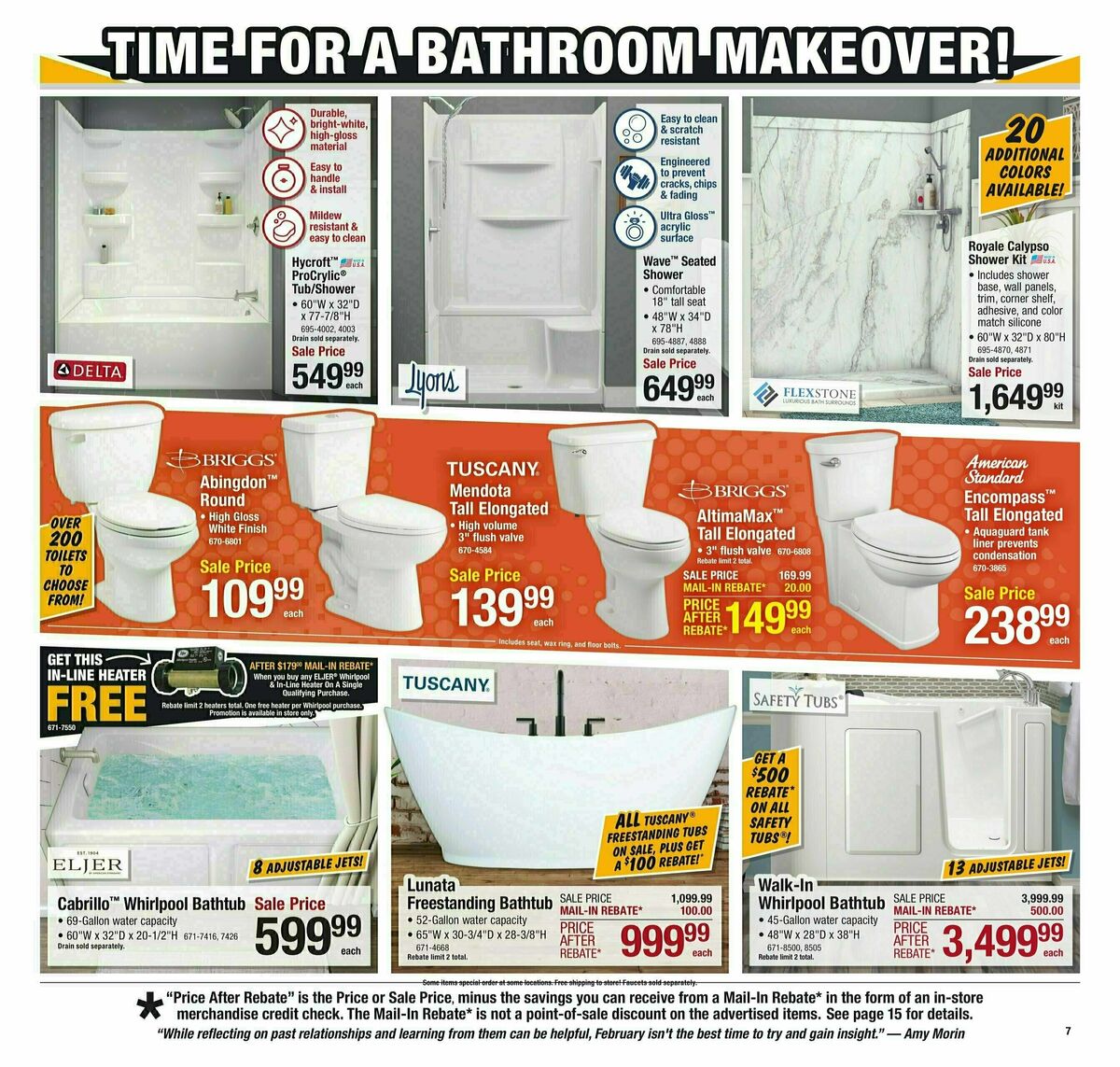 Menards Weekly Ad from February 5