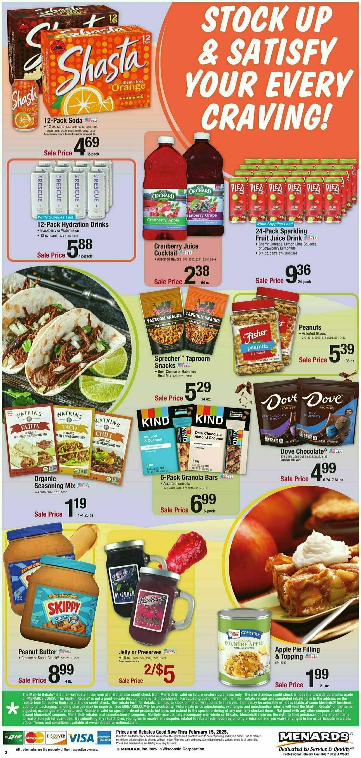 Menards Home Essentials Weekly Ad from February 5