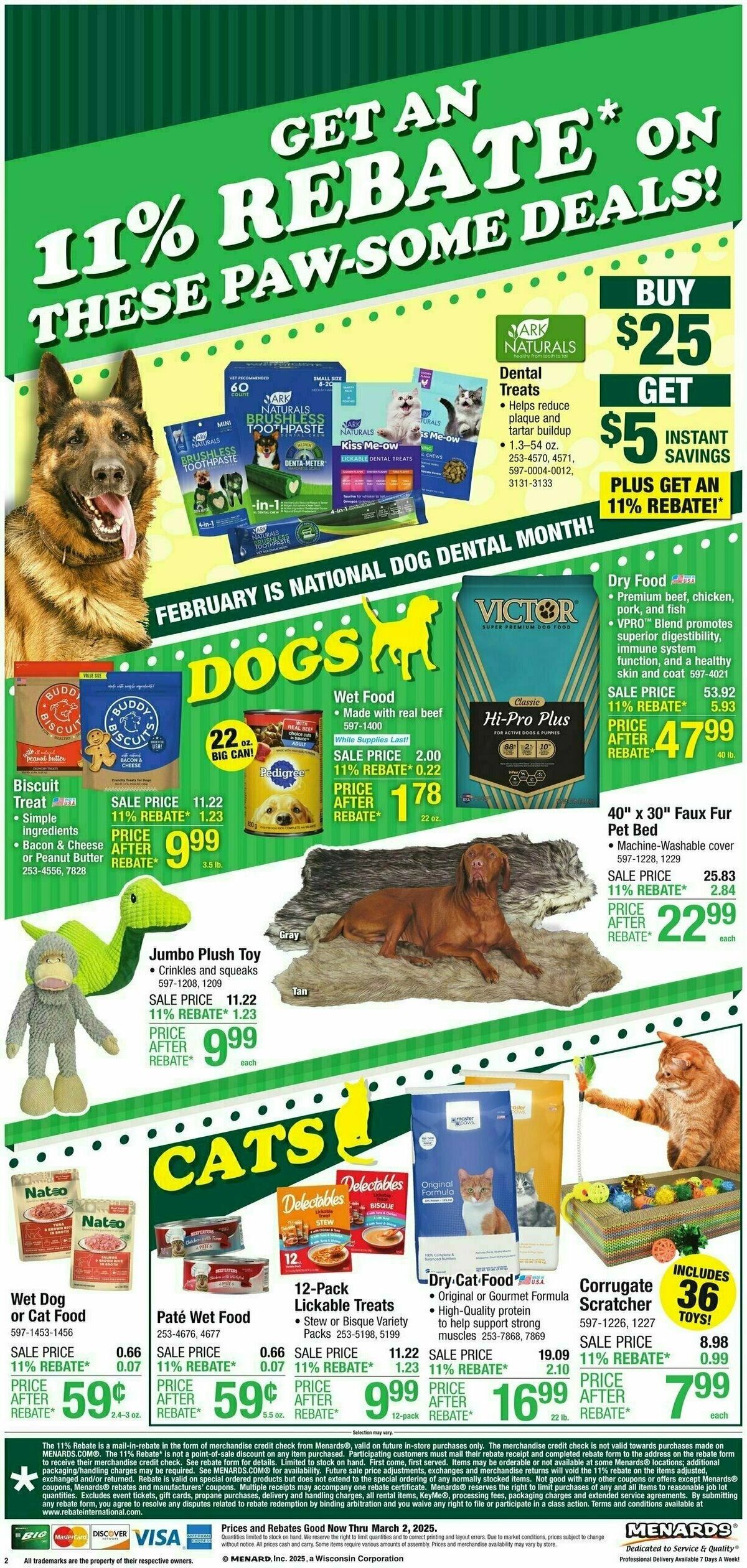 Menards Home Essentials Weekly Ad from February 16