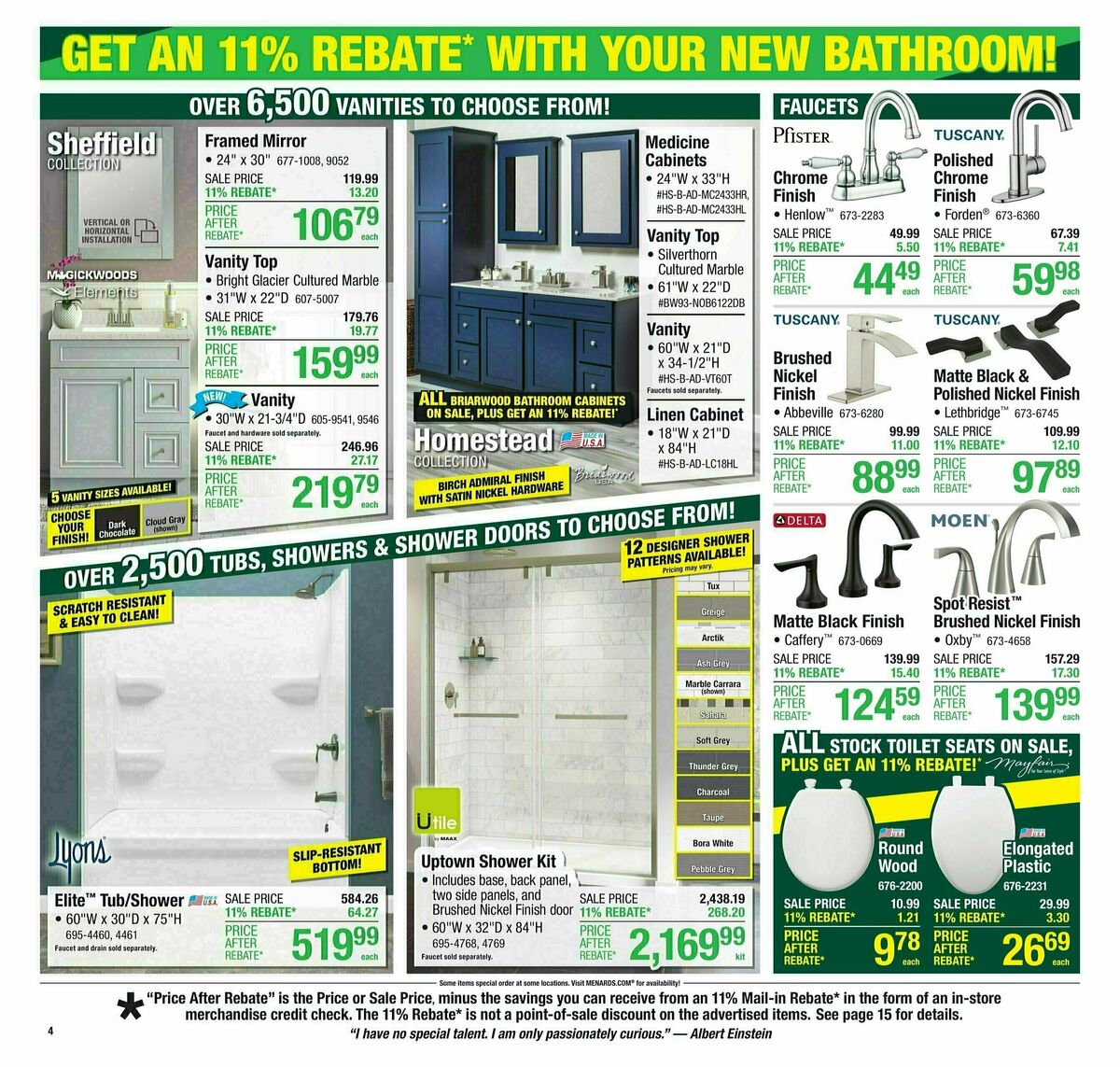 Menards Weekly Ad from February 16
