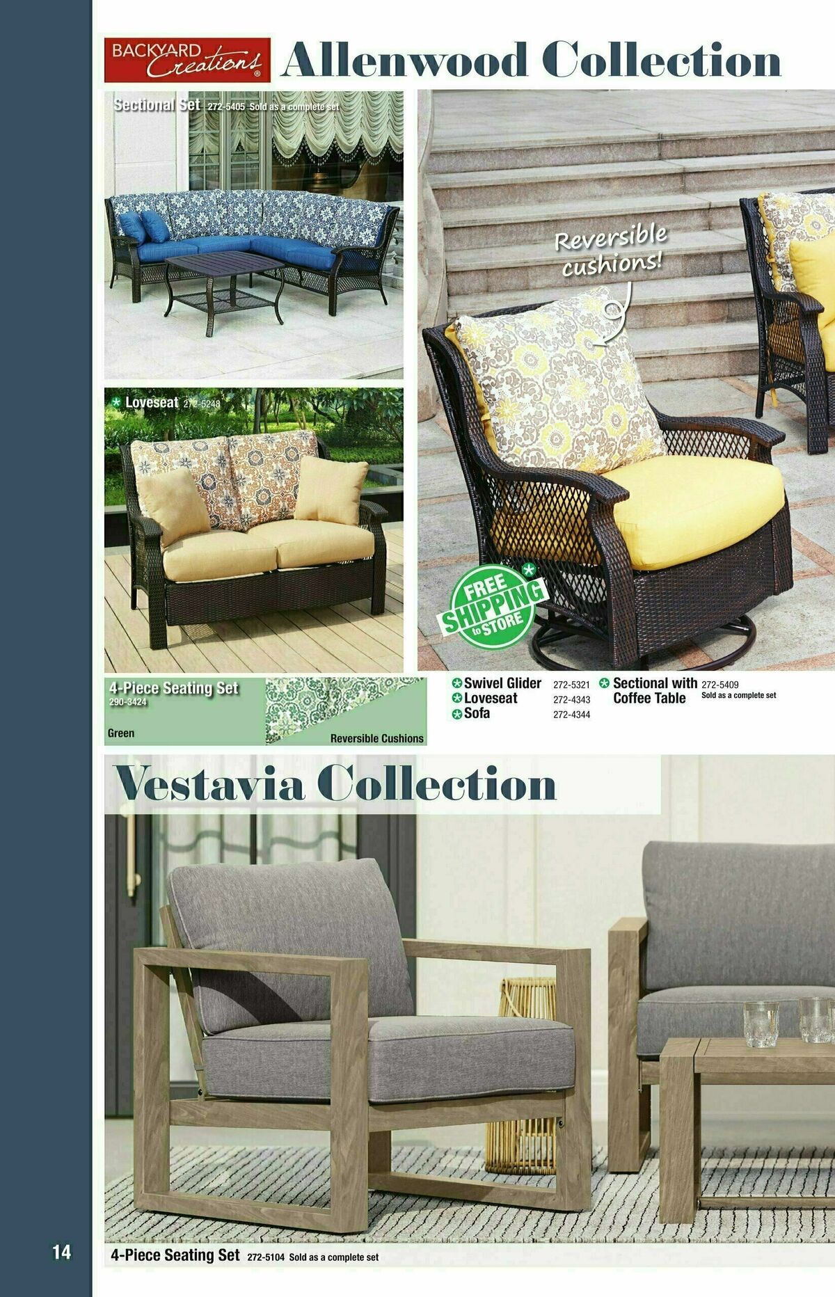 Menards Outdoor Living Catalogue Weekly Ad from February 19