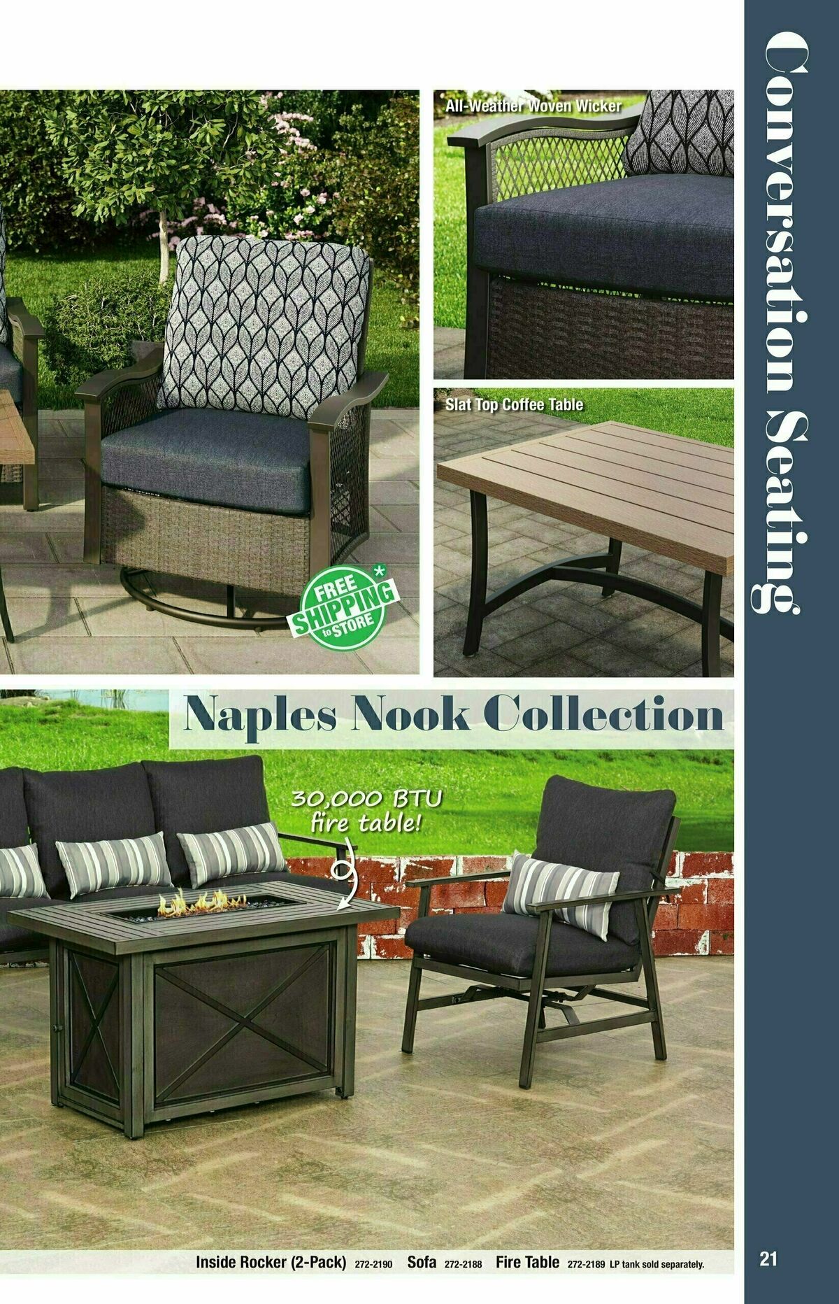 Menards Outdoor Living Catalogue Weekly Ad from February 19