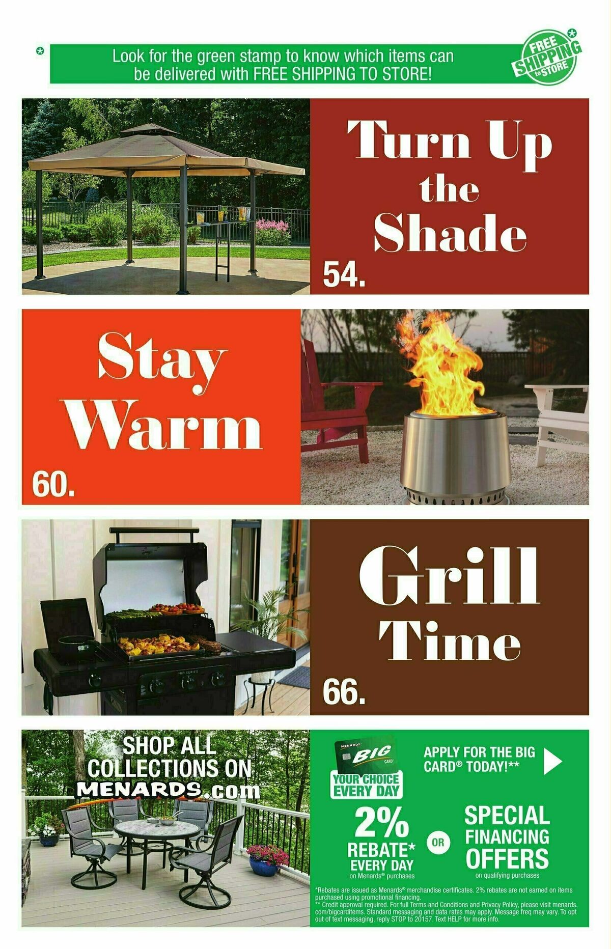 Menards Outdoor Living Catalogue Weekly Ad from February 19