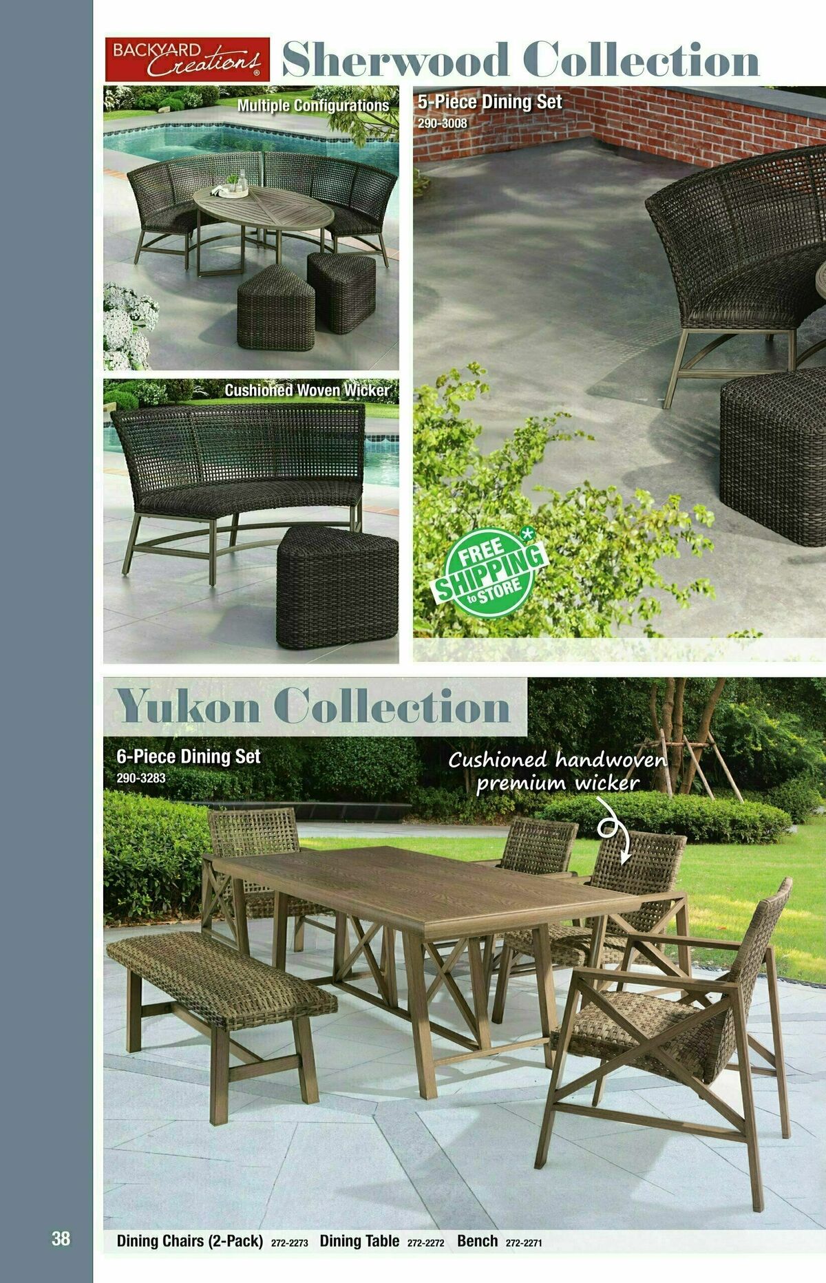 Menards Outdoor Living Catalogue Weekly Ad from February 19