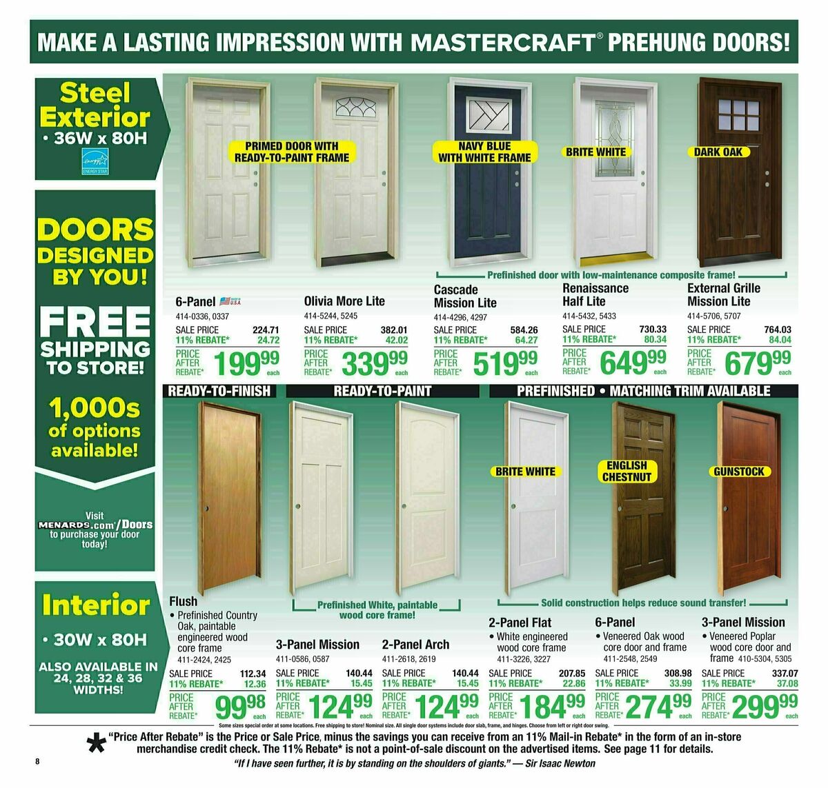 Menards Weekly Ad from February 26