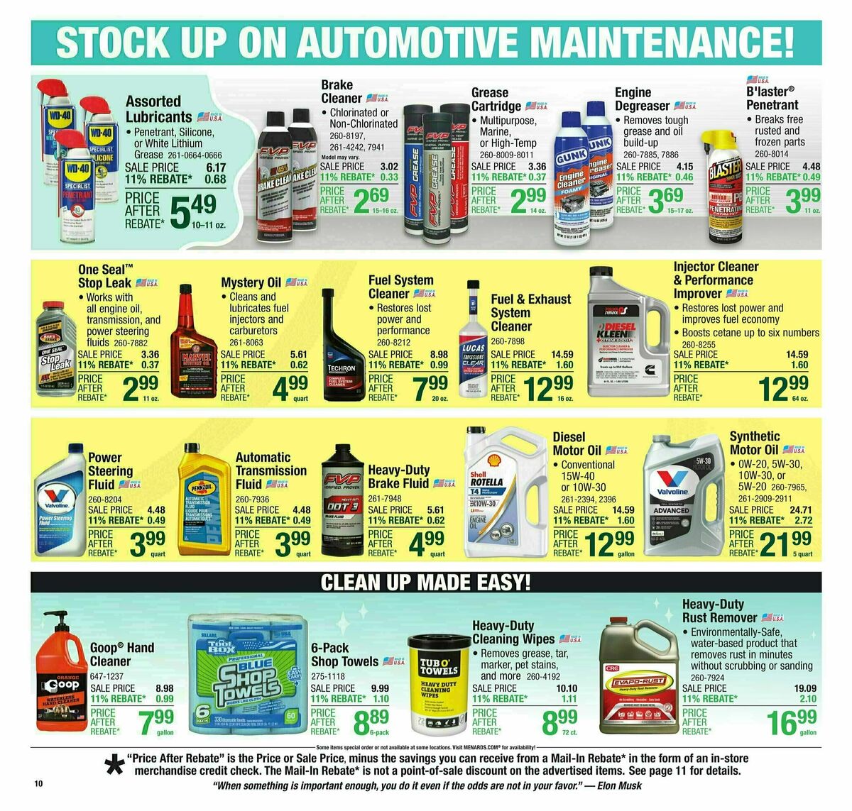 Menards Weekly Ad from February 26