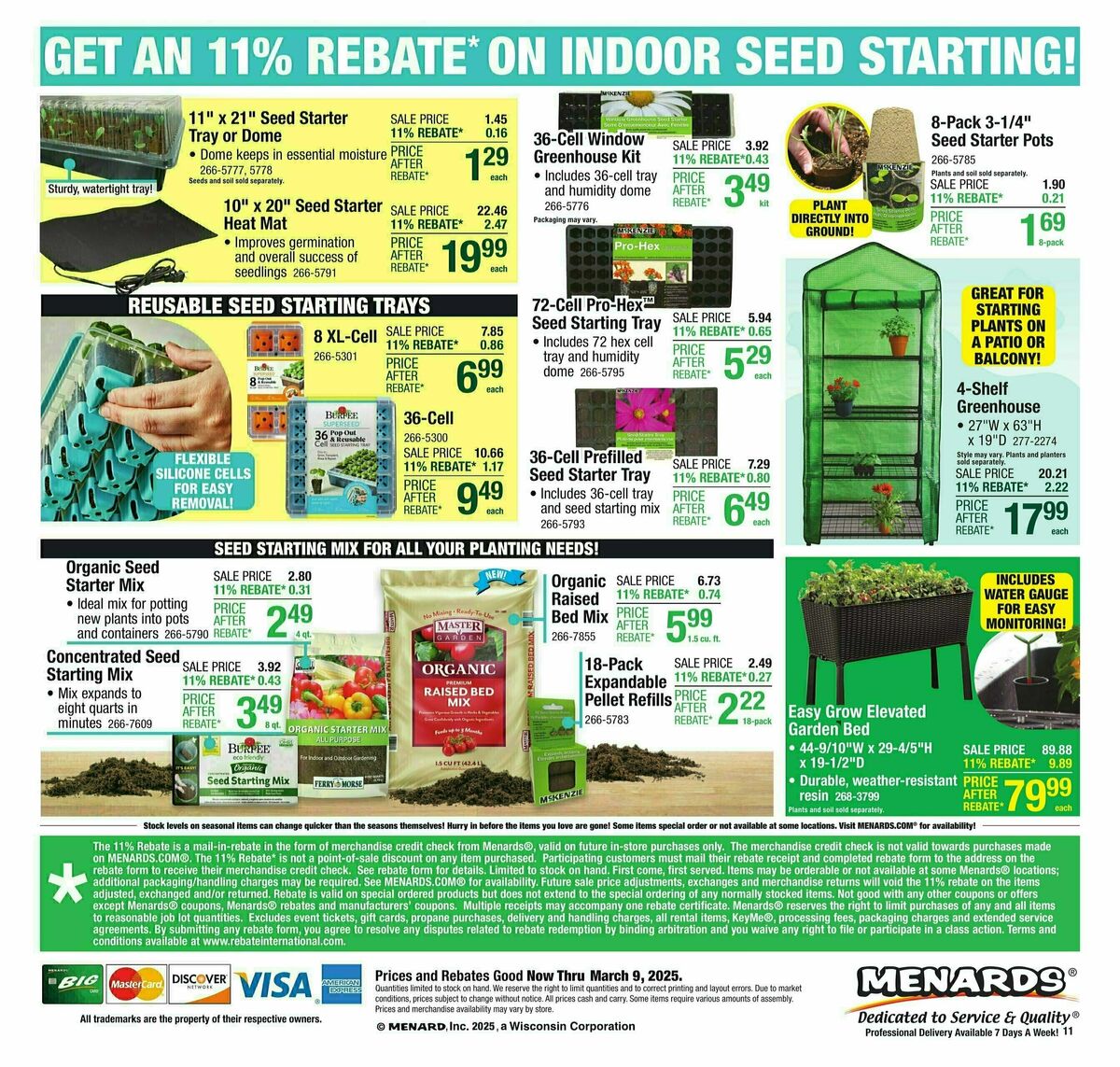 Menards Weekly Ad from February 26