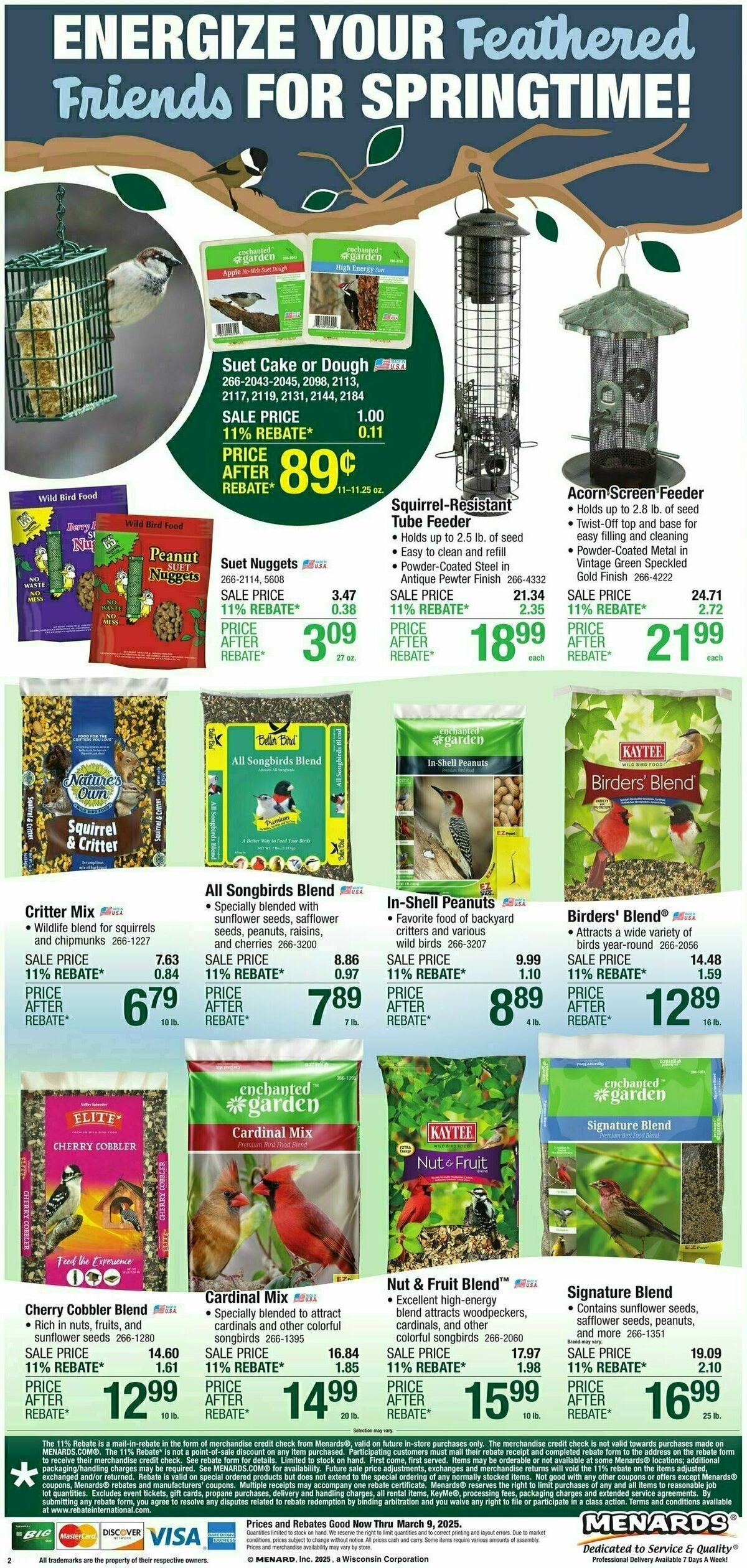 Menards Home Essentials Weekly Ad from February 26